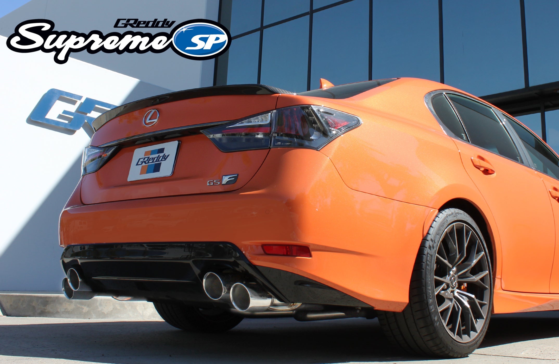 SUPREME SP LEXUS GSF 16-17 AXLE-BACK SYSTEM - (10118207)
