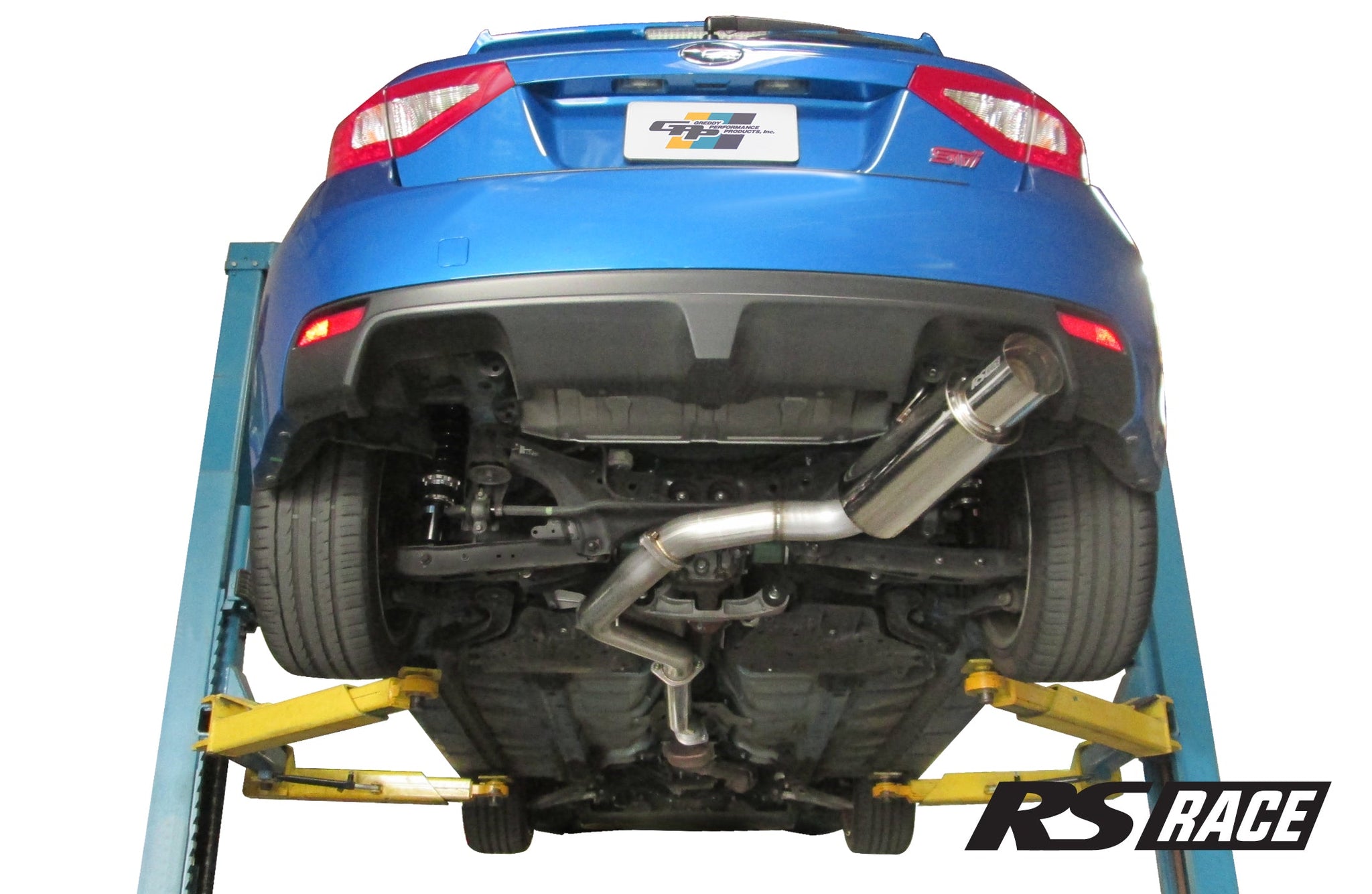 GrimmSpeed 11-14 Subaru WRX / 08-14 Subaru STI Hatch Resonated Catback Exhaust System main image 1