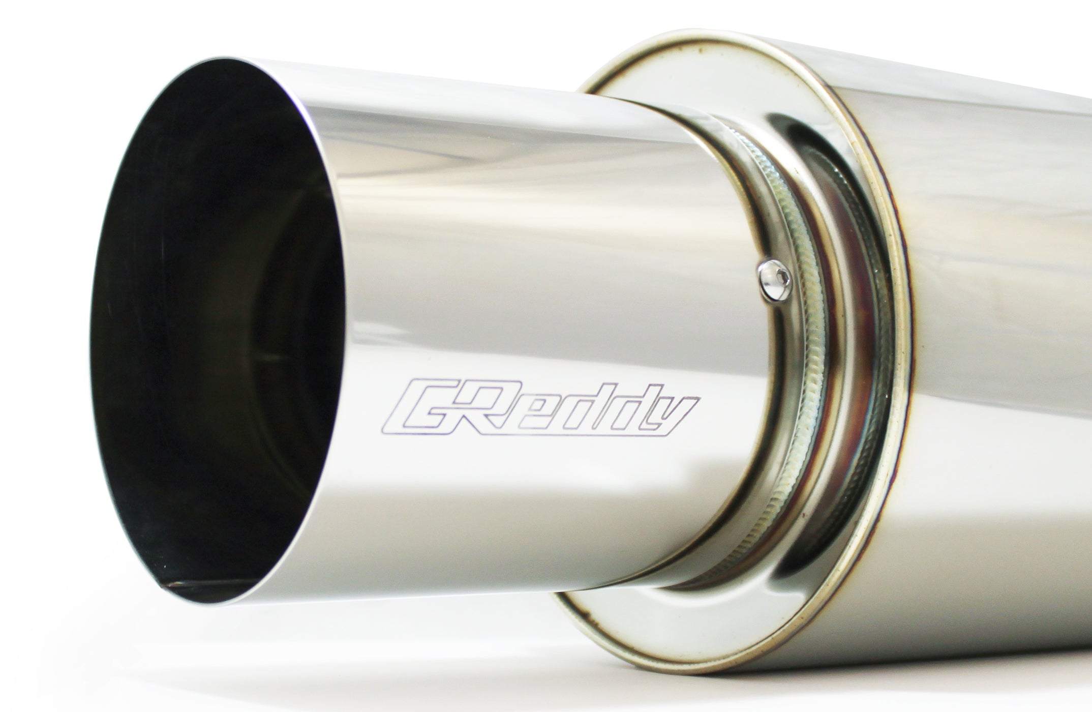 REVOLUTION RS UNIVERSAL MUFFLER 2.5"- 3-BOLT 105MM TIP - (11001126)