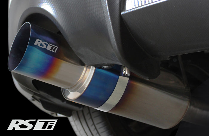 RS-TI UNIVERSAL ROUND MUFFLER 2.5"- 105MM TIP - (11002525)