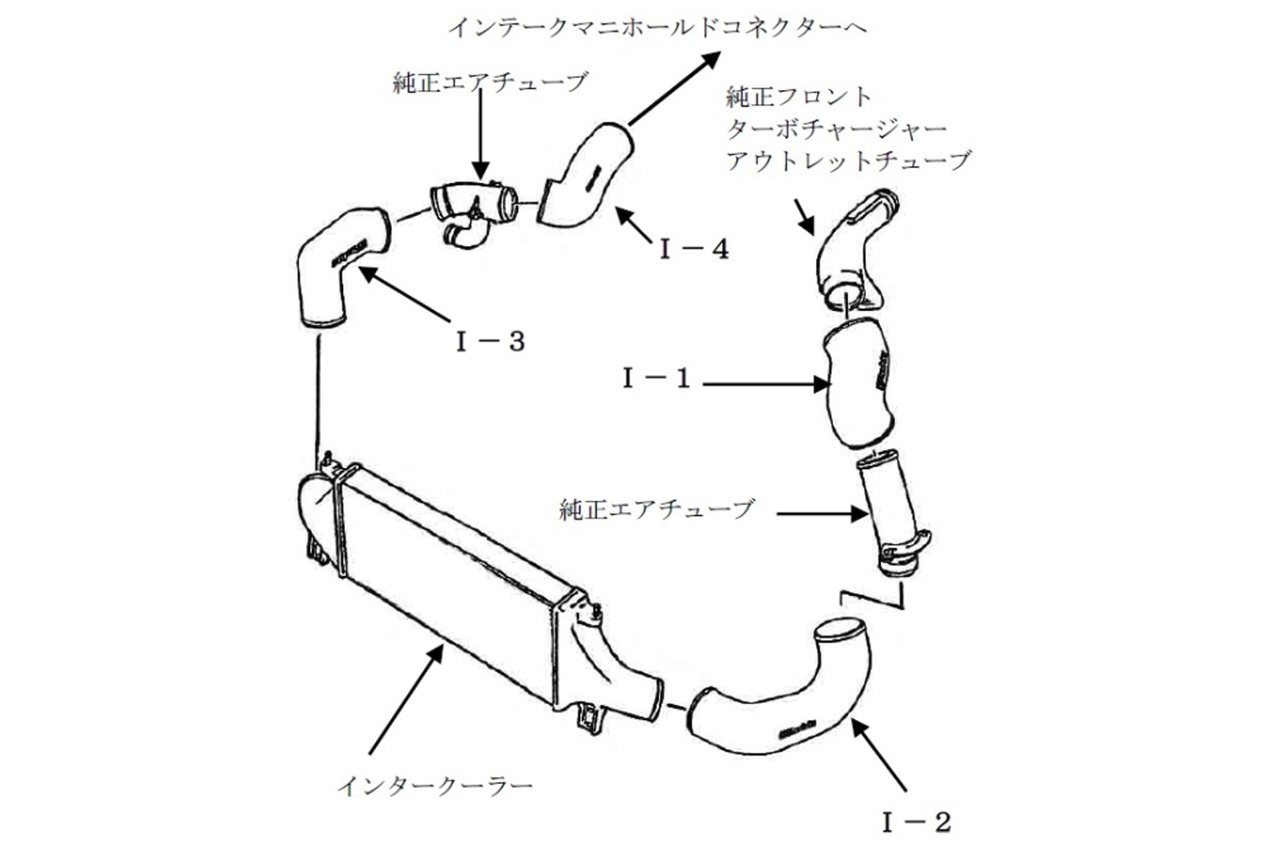 BNR32 ALUMINUM PIPING SET- (12020901)