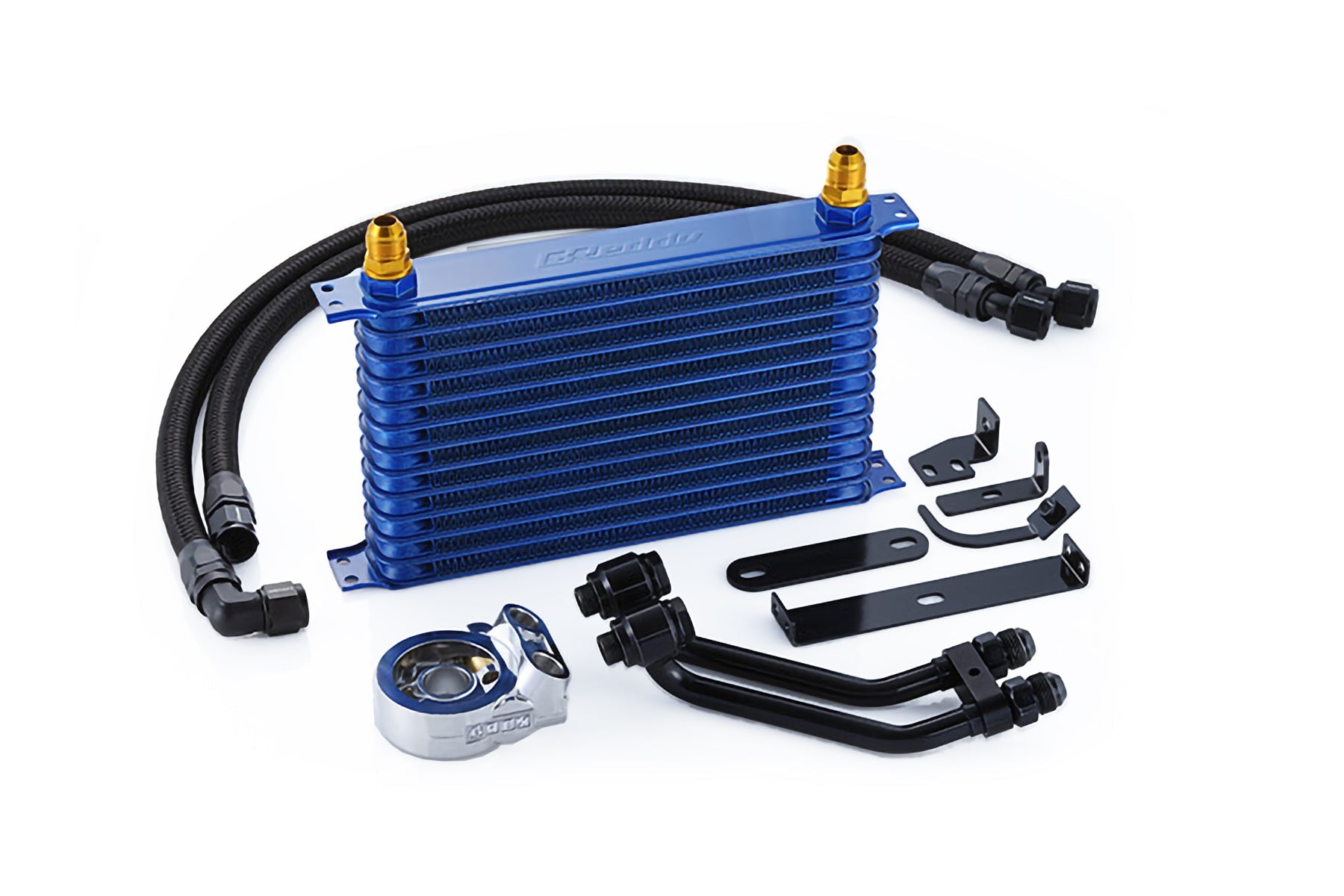OIL COOLER KIT STD VAB (A-C) 10ROW JDM SPEC - (12064611)