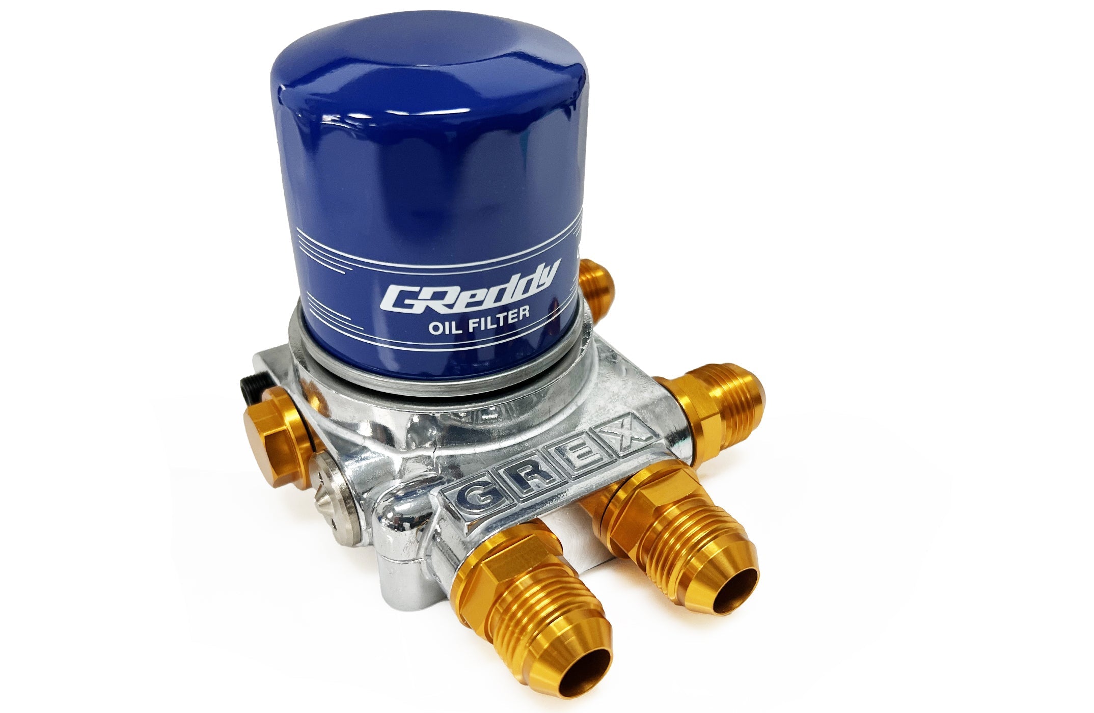 GReddy Oil Cooler Filter Block Adapter Type-I - Remote Filter ( & Optional Bypass Tube )
