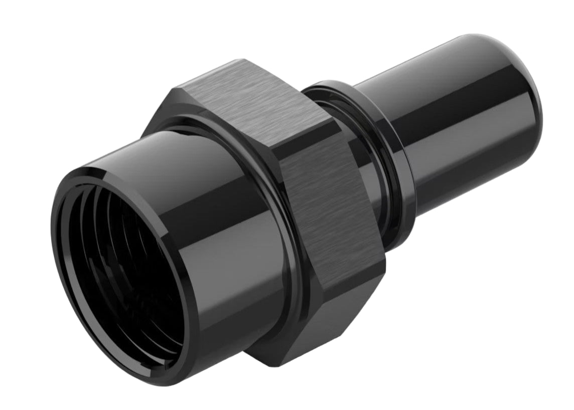 GREDDY PRO/SPEC TO FEMALE AN ADAPTER(s) - BLACK - (12870603 12870803 12871003 12871203 12871603)