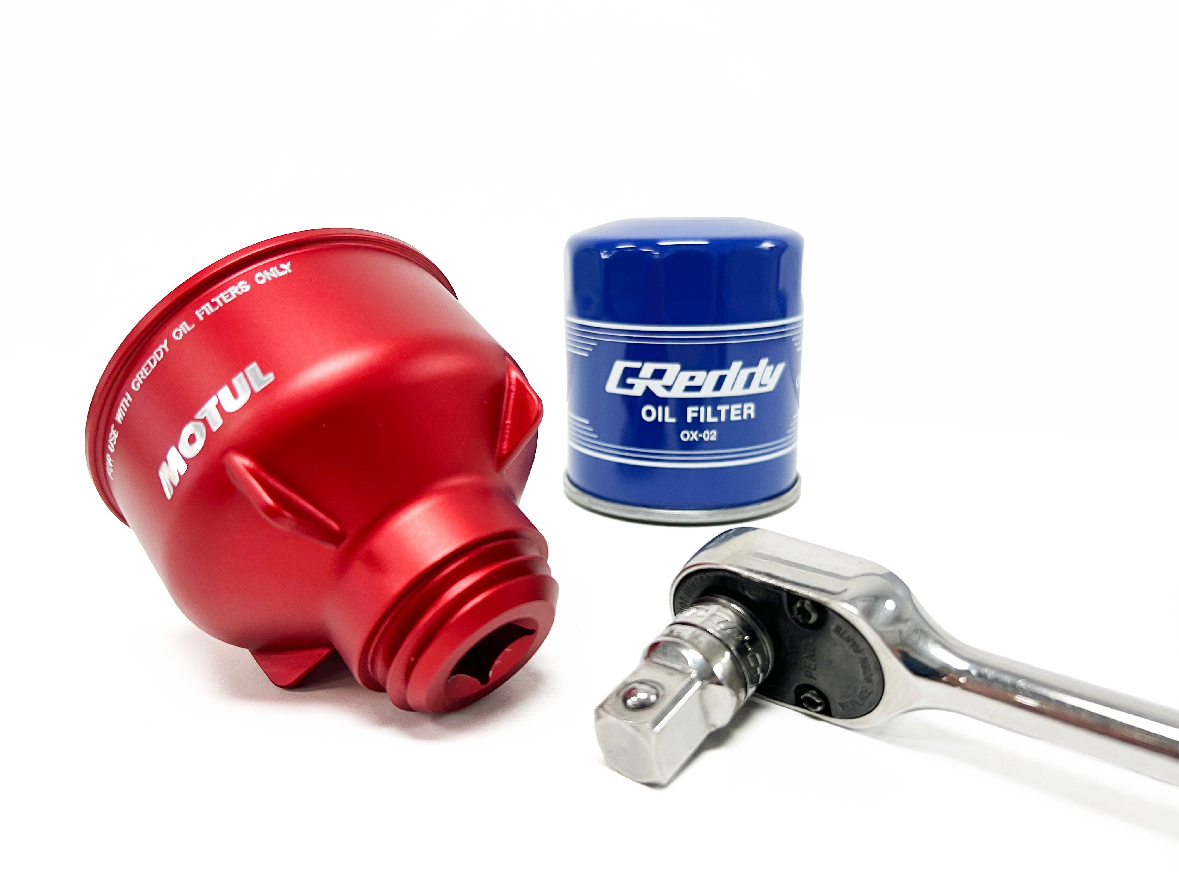 GReddy X Motul Aluminum Funnel / Oil Filter Removal Tool