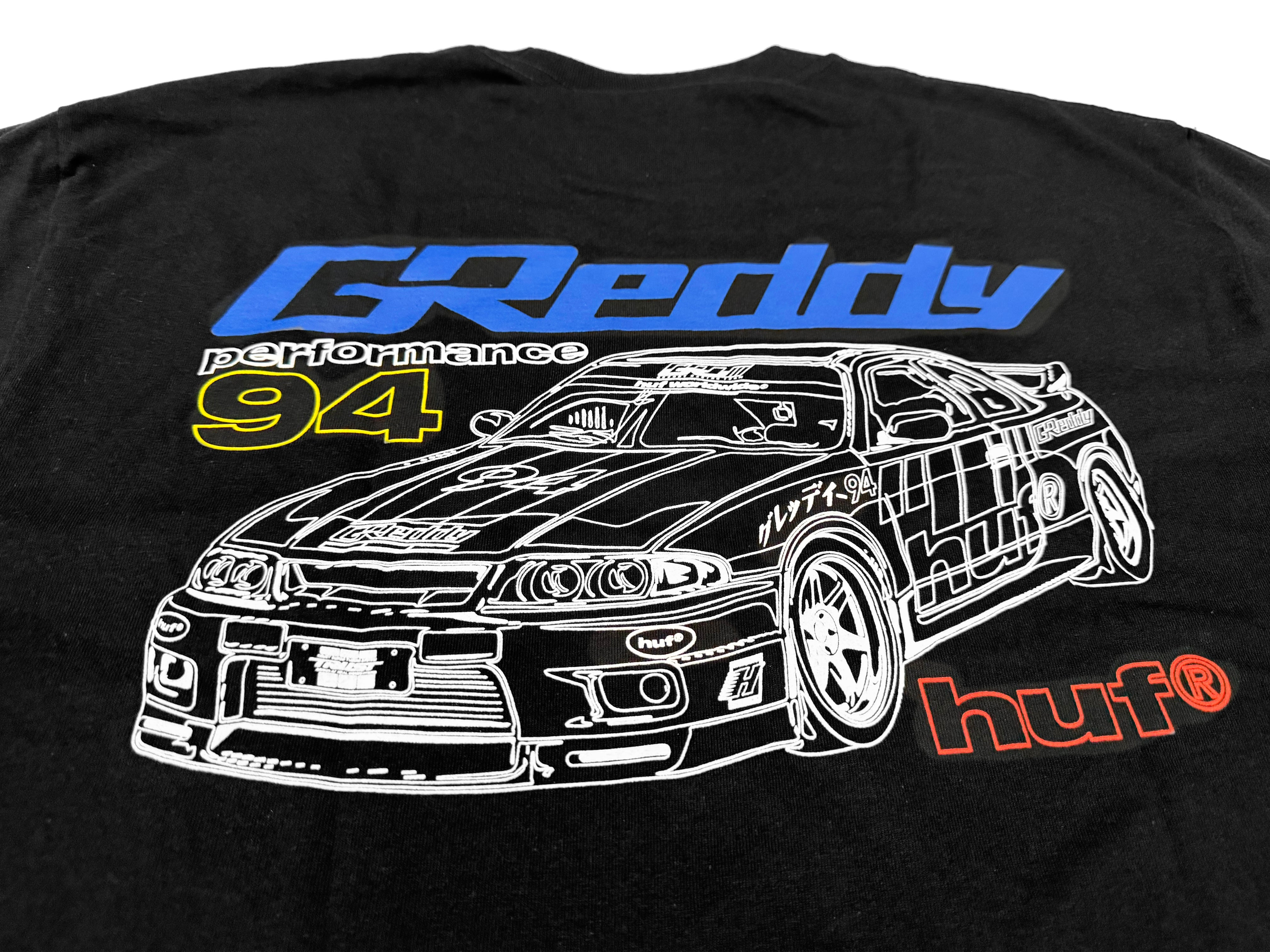 HUF x GReddy Diagram S/S Tee - Black