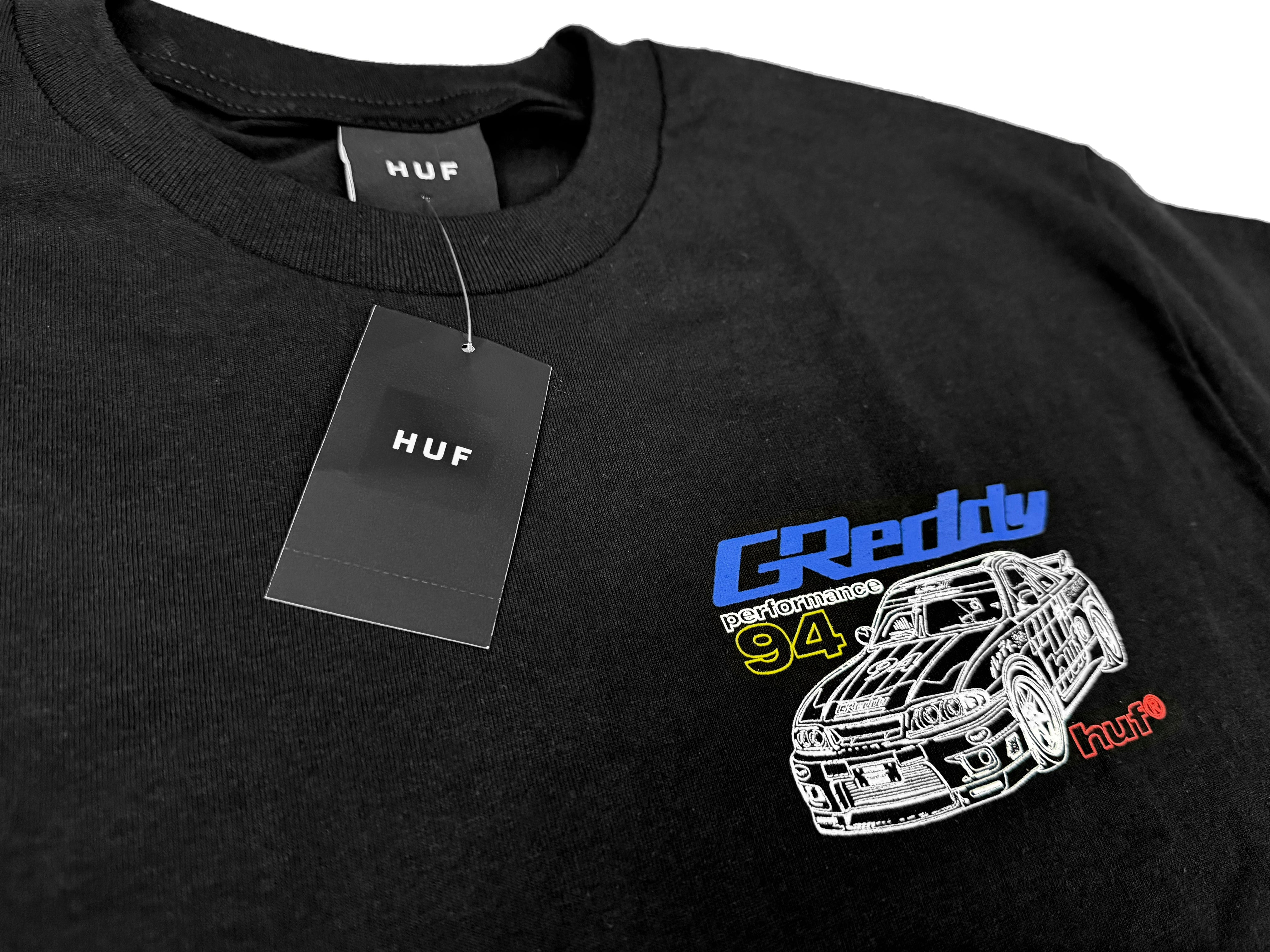 HUF x GReddy Diagram S/S Tee - Black