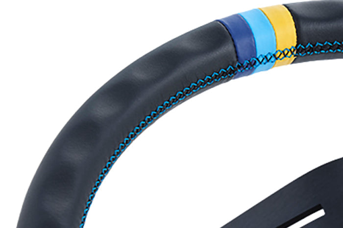 GREDDY SPORT STEERING WHEEL - 3 STRIPE MED DISH - (16600001)