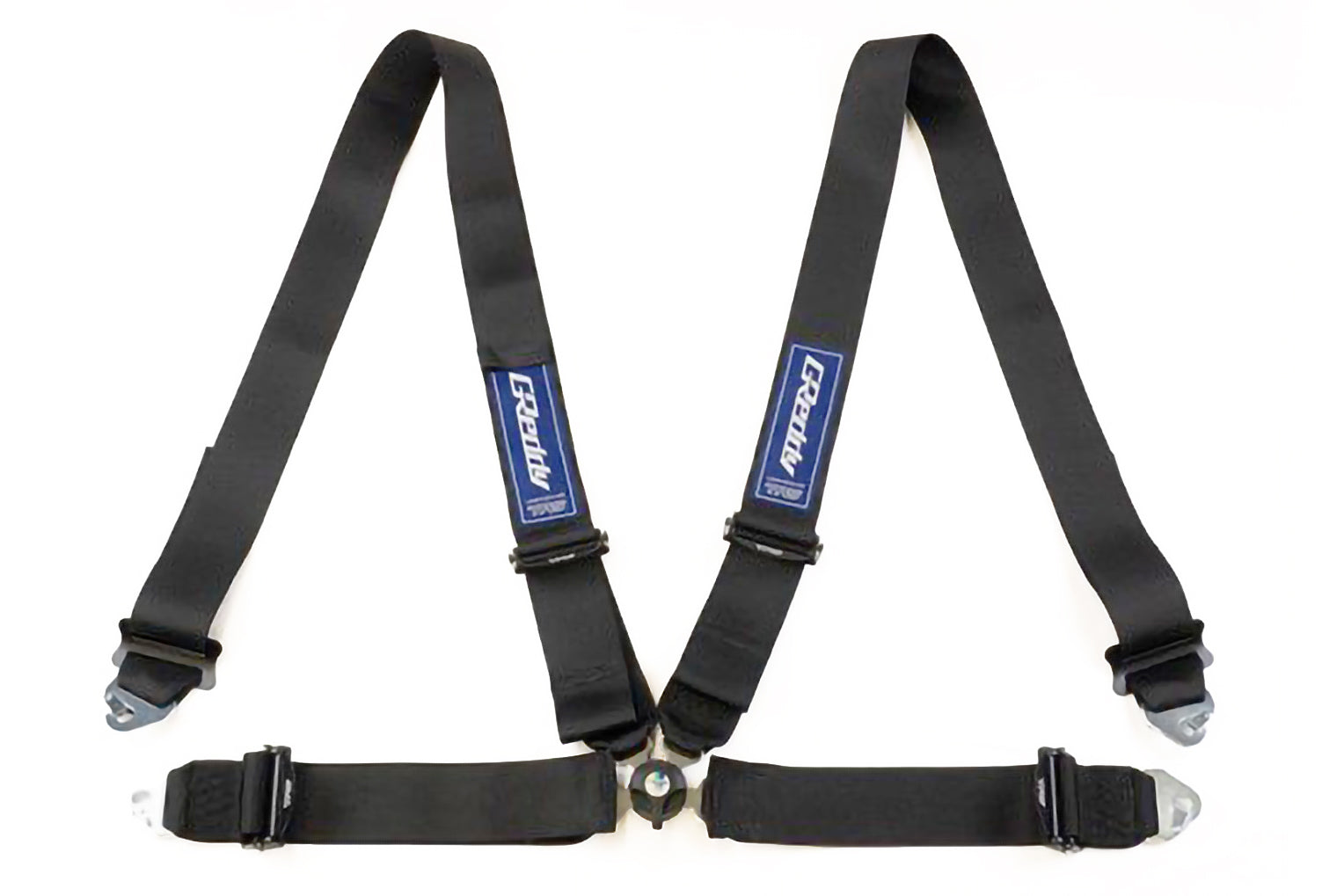 GReddy x TRS FIA Certified 4P Racing Harness - Black