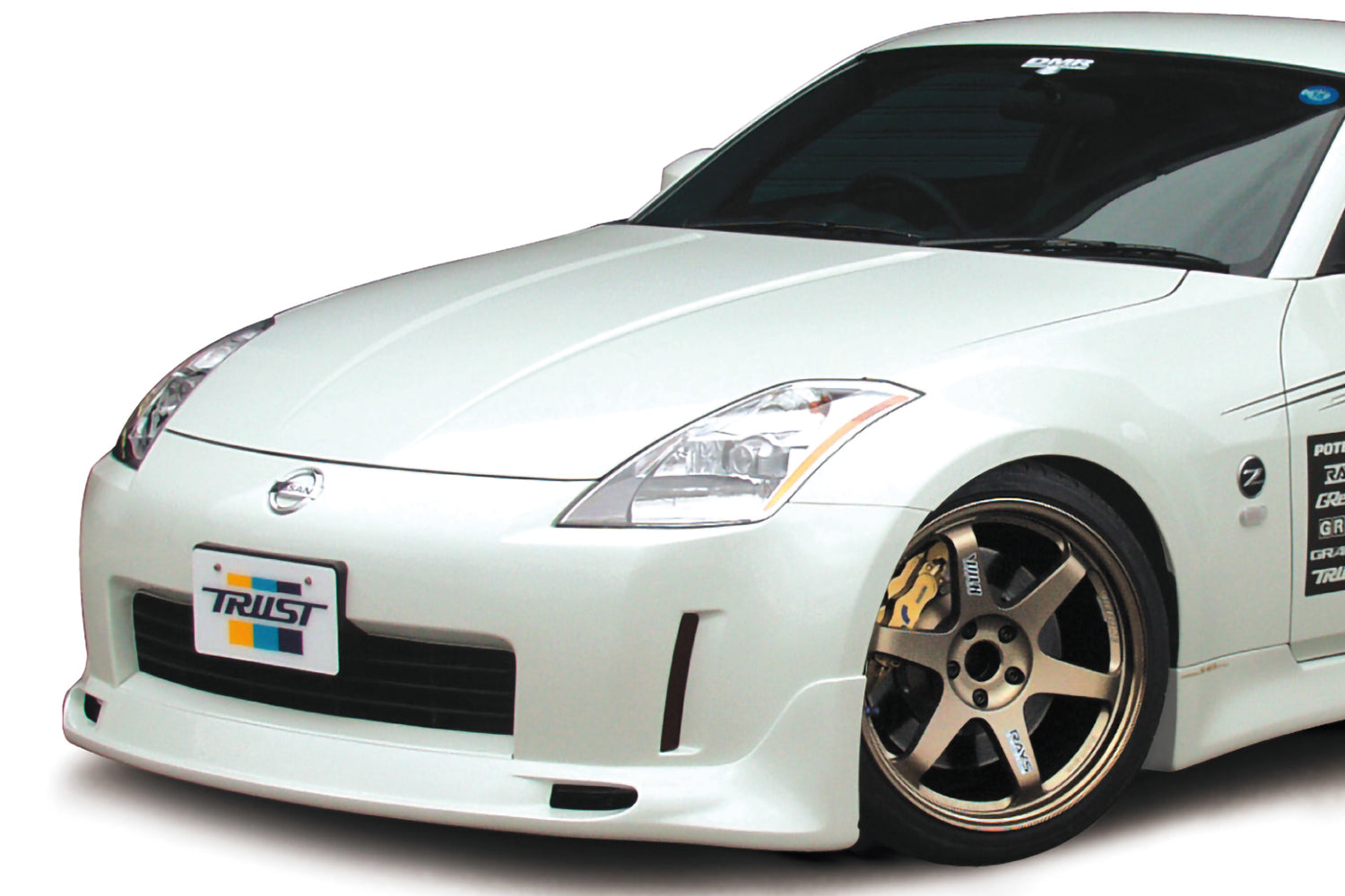 Nissan 350Z (Z33) GReddy GRacer Lip, Side Skirt, Rear Under