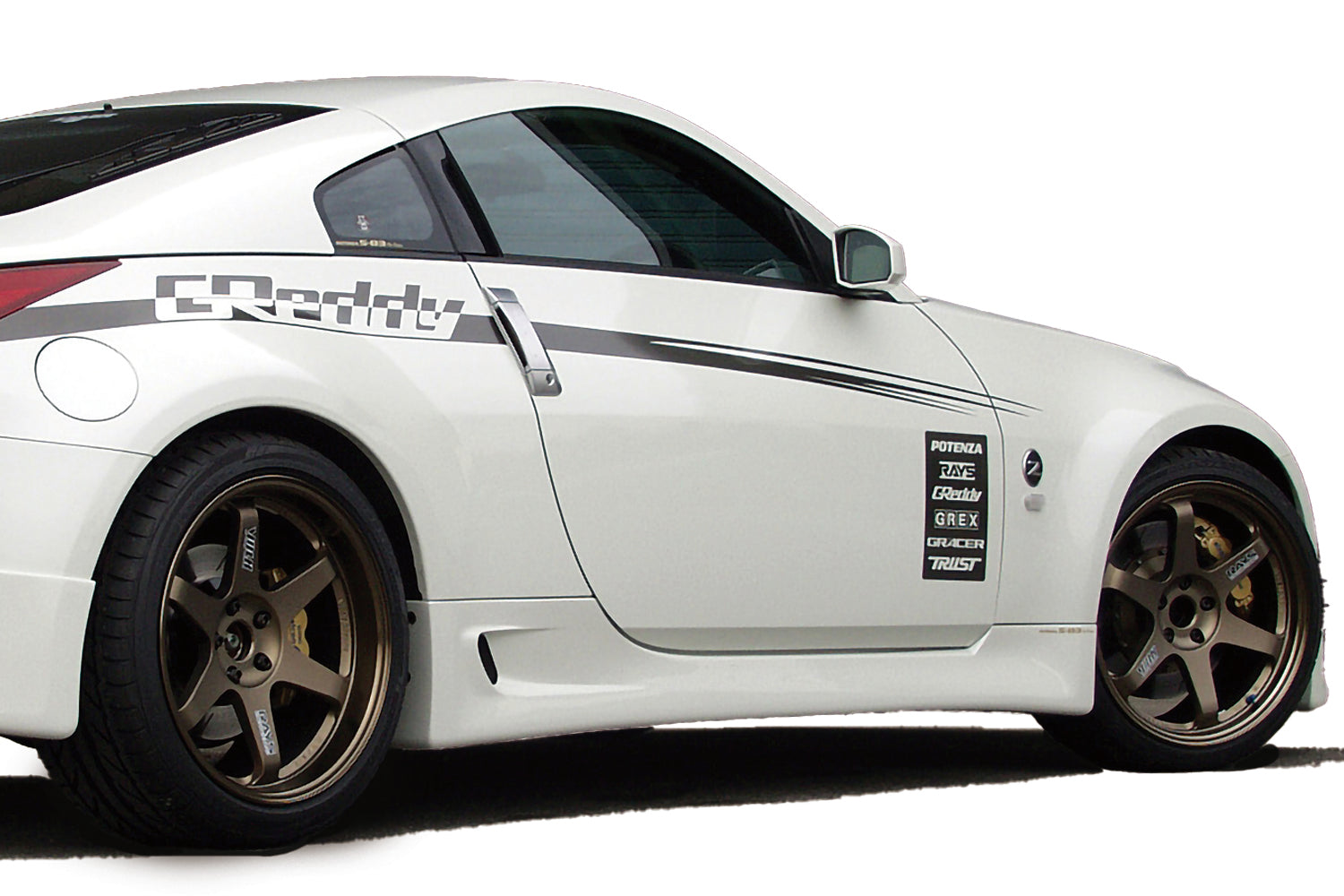 Nissan 350Z (Z33) GReddy GRacer Lip, Side Skirt, Rear Under