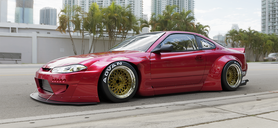 Rocket Bunny S15 Aero - Nissan Silvia