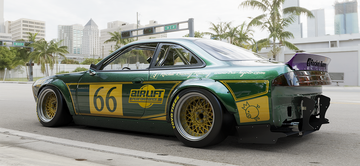 Rocket Bunny S14 (Boss) Aero - Nissan 240SX Silvia (S14)