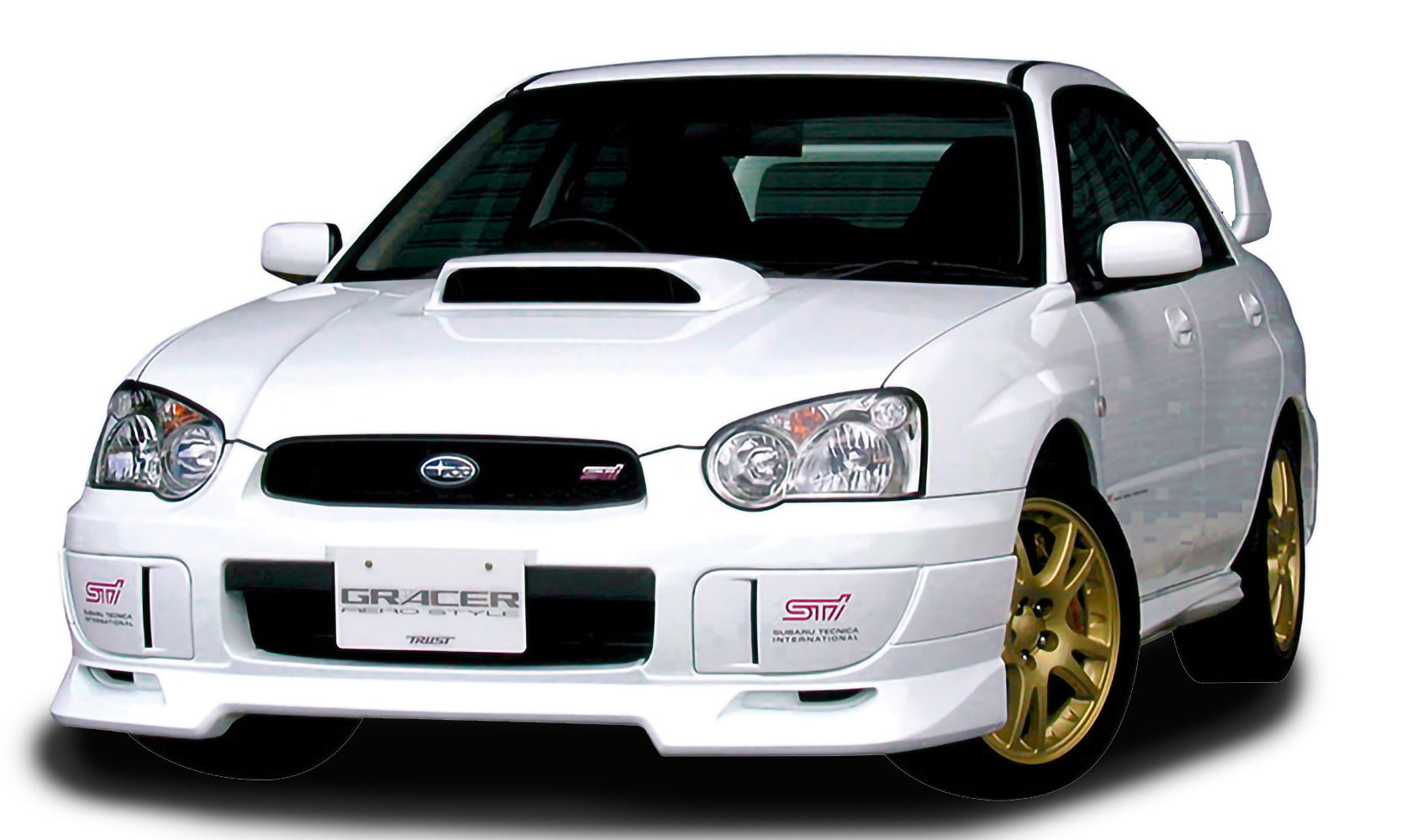 WRX FRONT LIP SPOILER 2004 - (17060023)