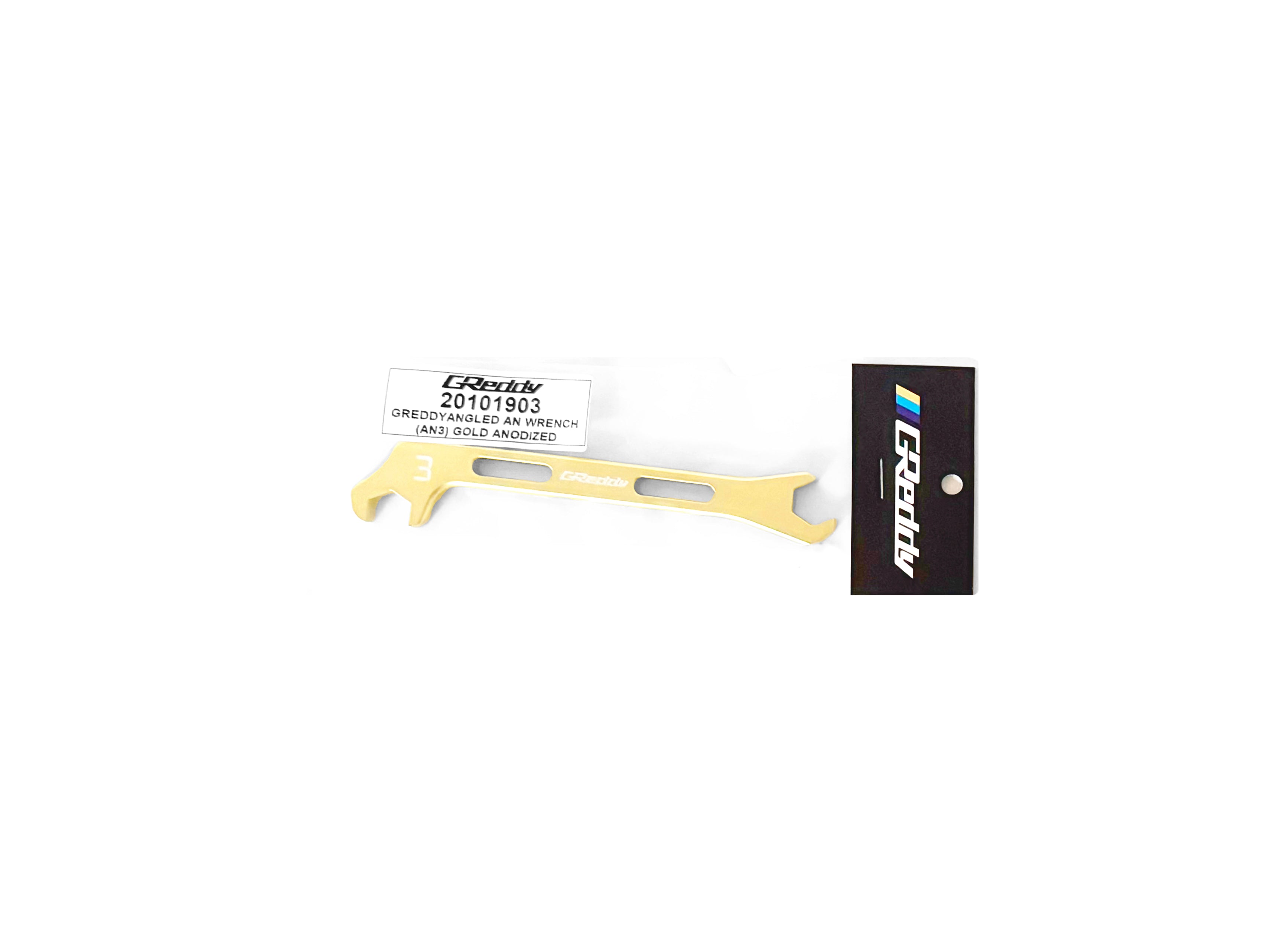 GReddy Angled AN Wrenches - Gold Anodized