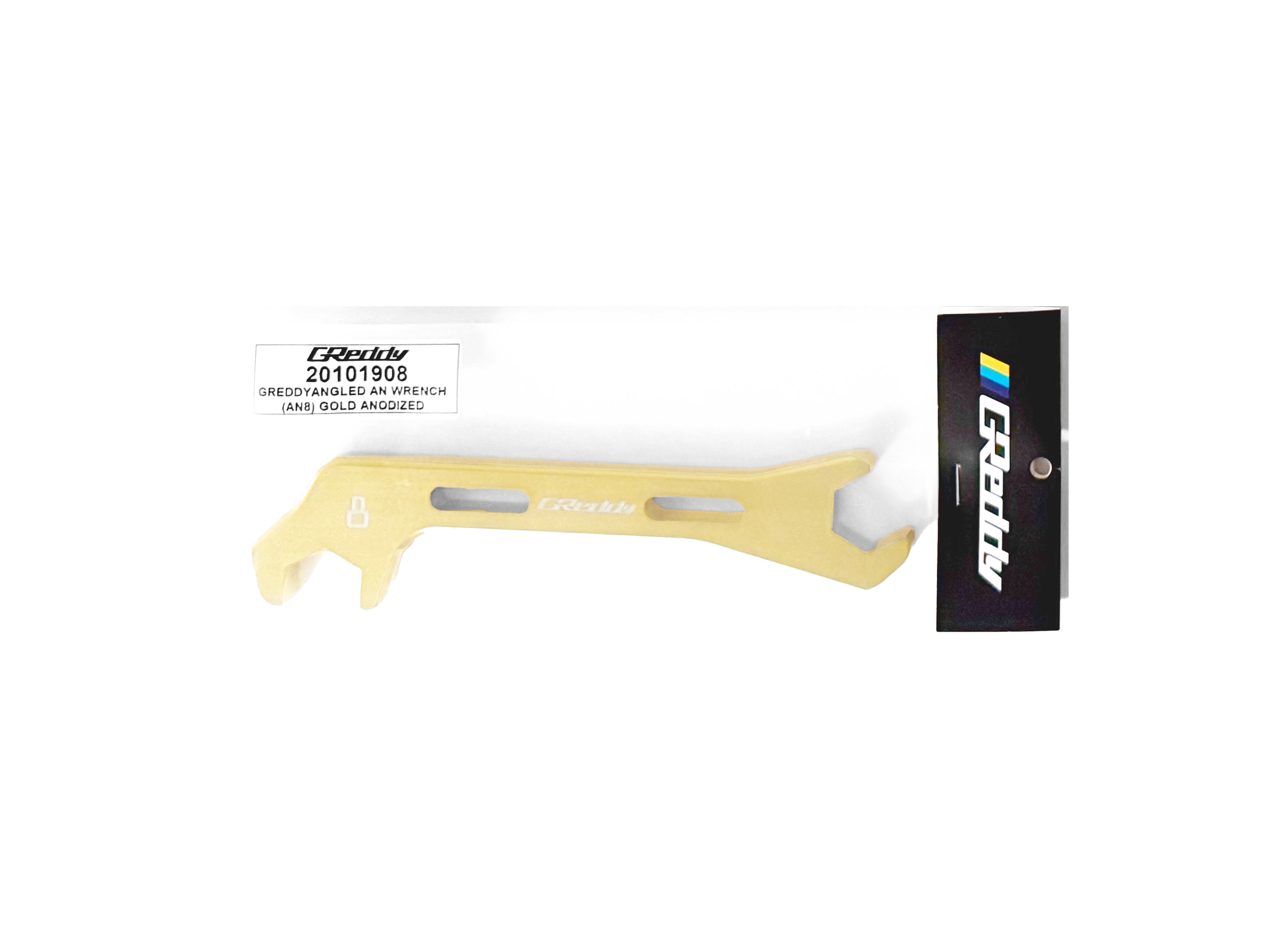 GReddy Angled AN Wrenches - Gold Anodized