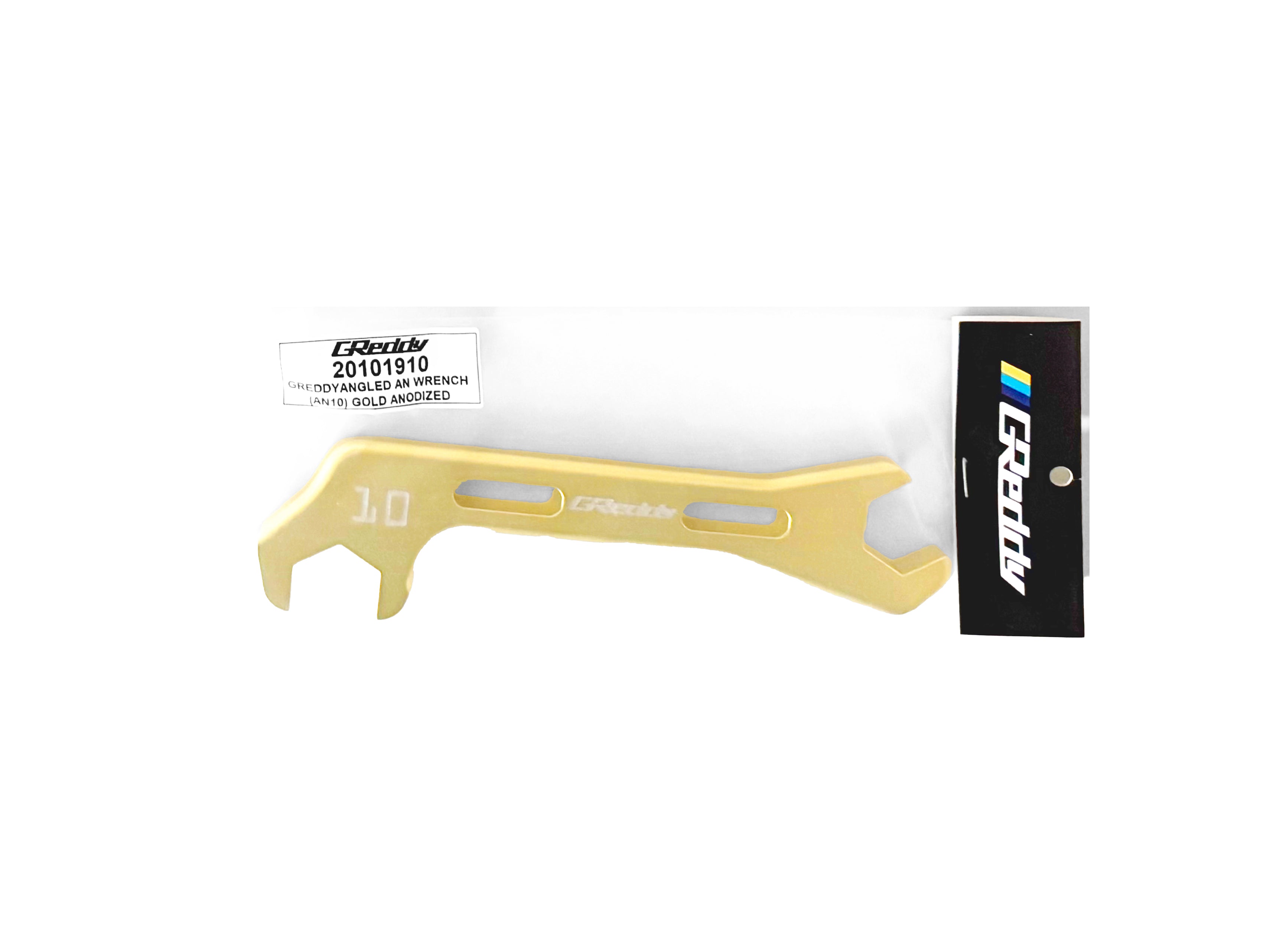 GReddy Angled AN Wrenches - Gold Anodized