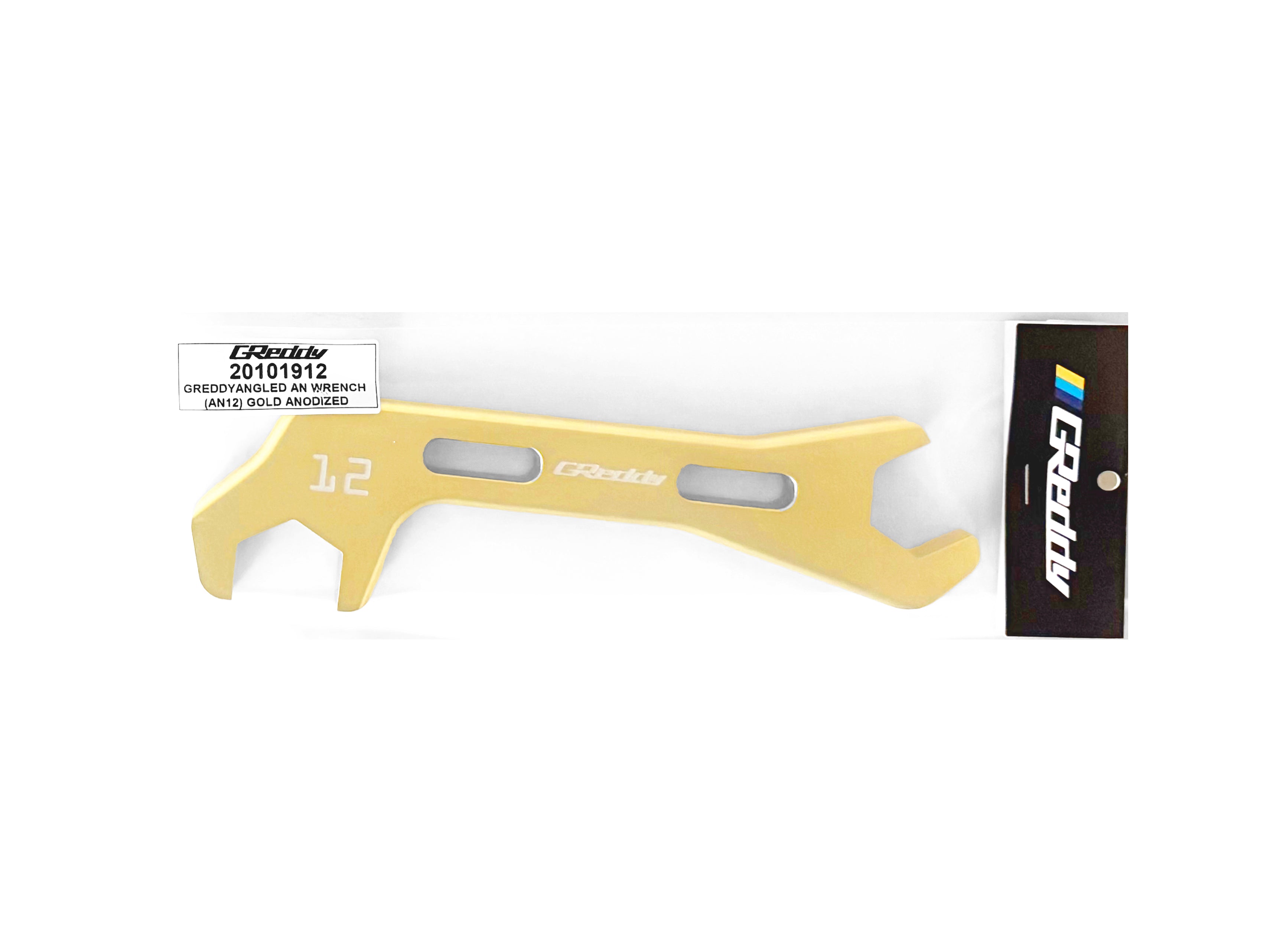 GReddy Angled AN Wrenches - Gold Anodized