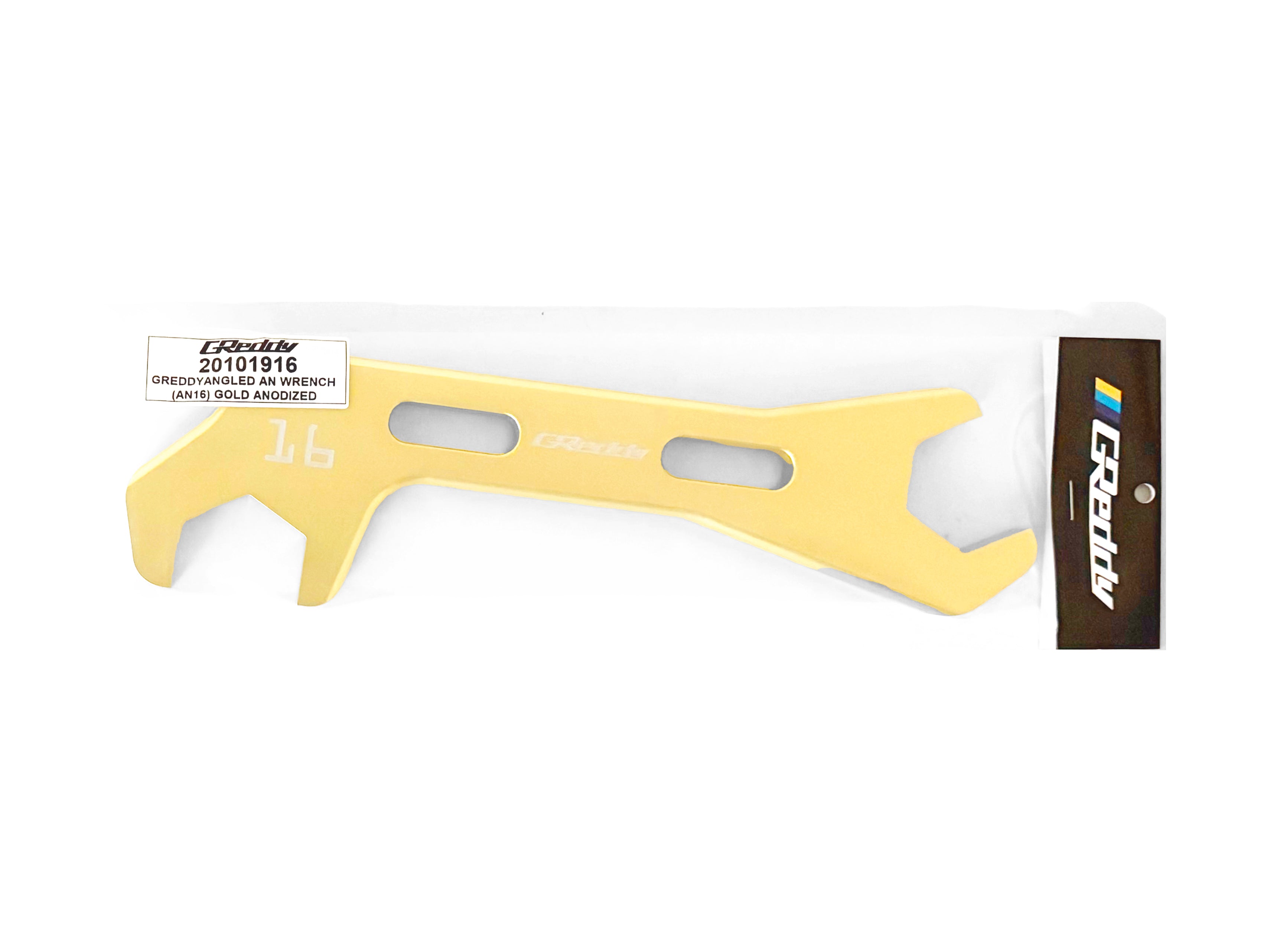 GReddy Angled AN Wrenches - Gold Anodized