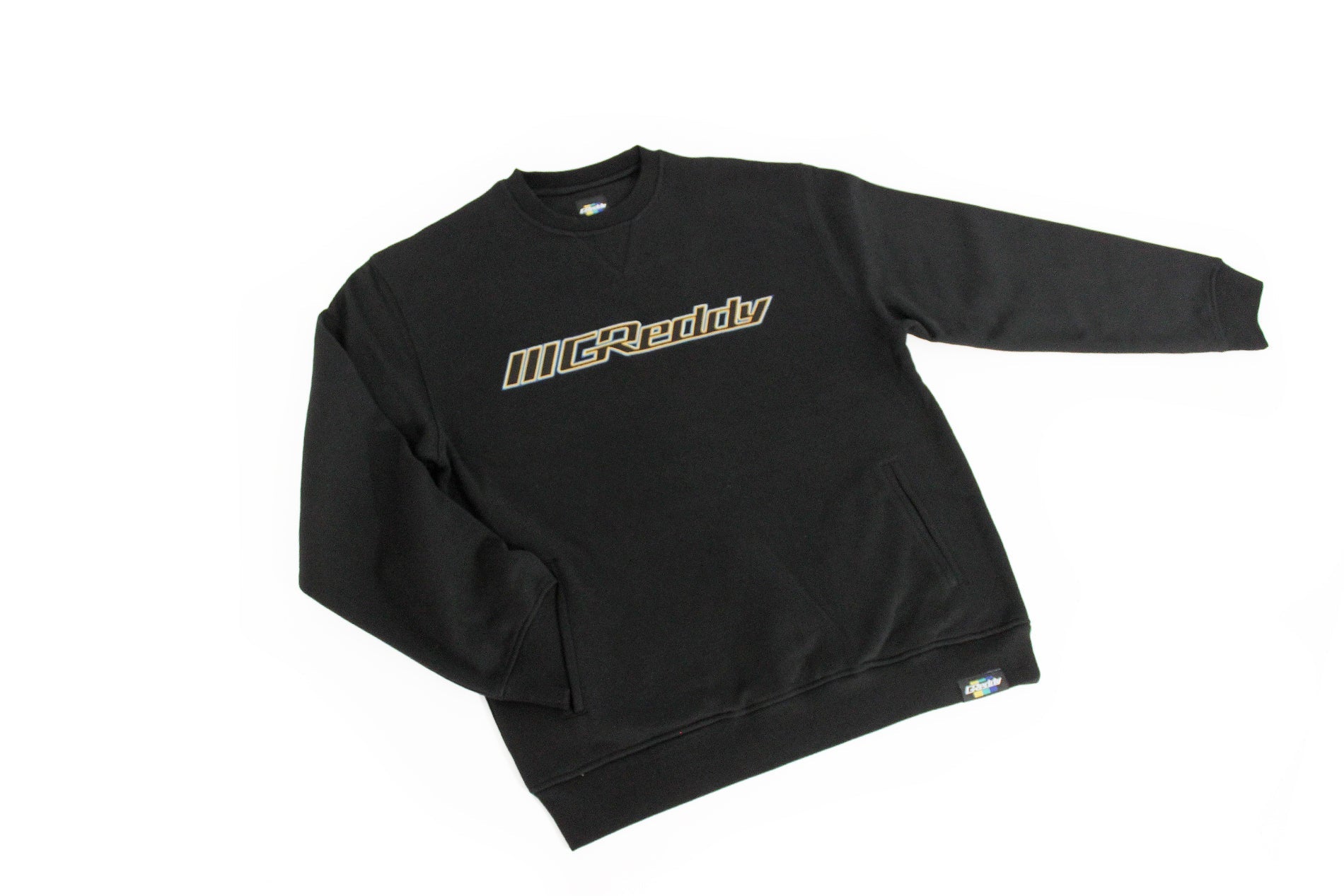 GReddy Slant Logo Crewneck - Black