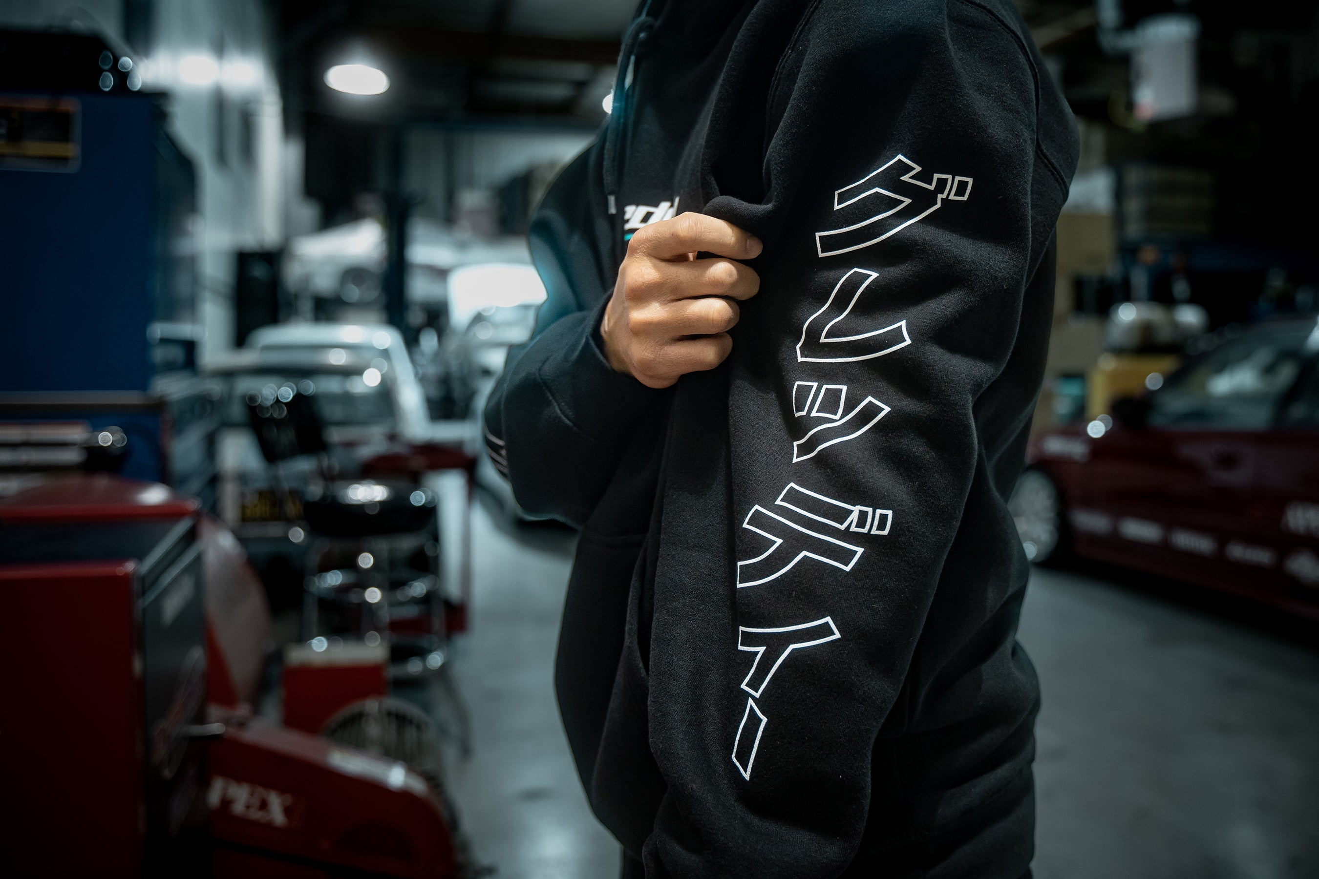 GReddy Understripe Pullover Hoodie - Black