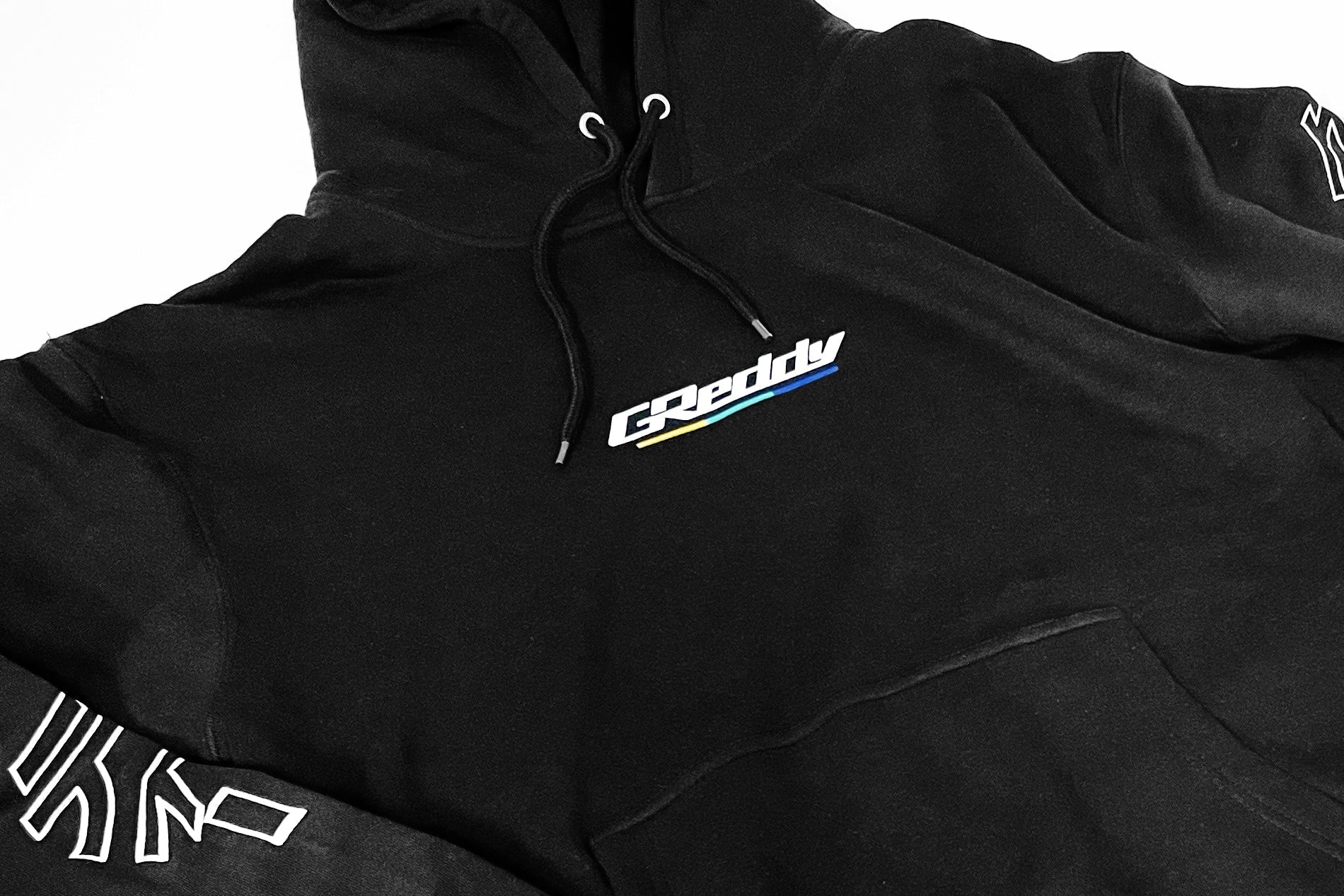 GReddy Understripe Pullover Hoodie - Black