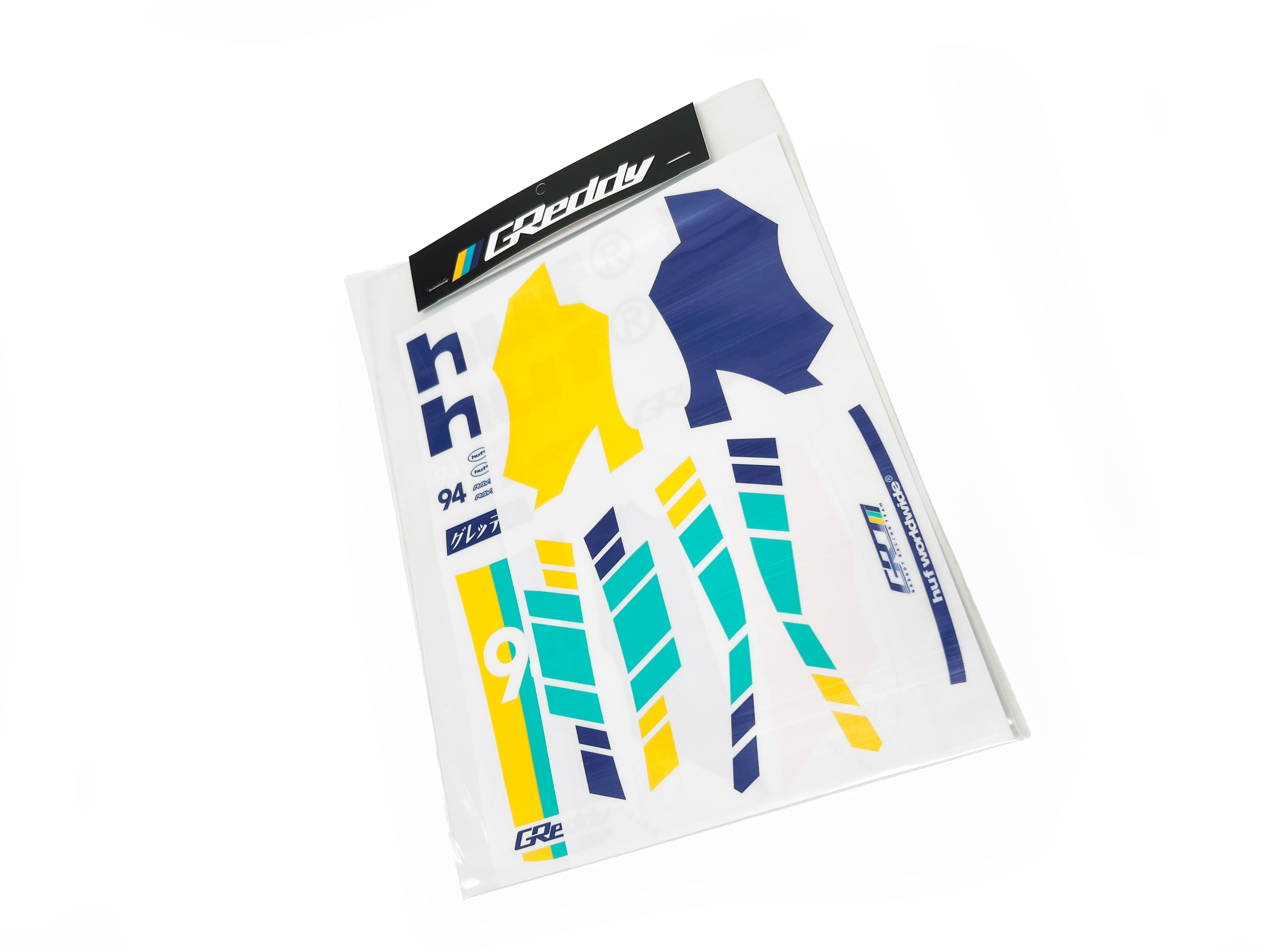 HUF x GReddy Yokomo Pandem A90 GR Supra 1/10 RC Body (clear) - (limited release)