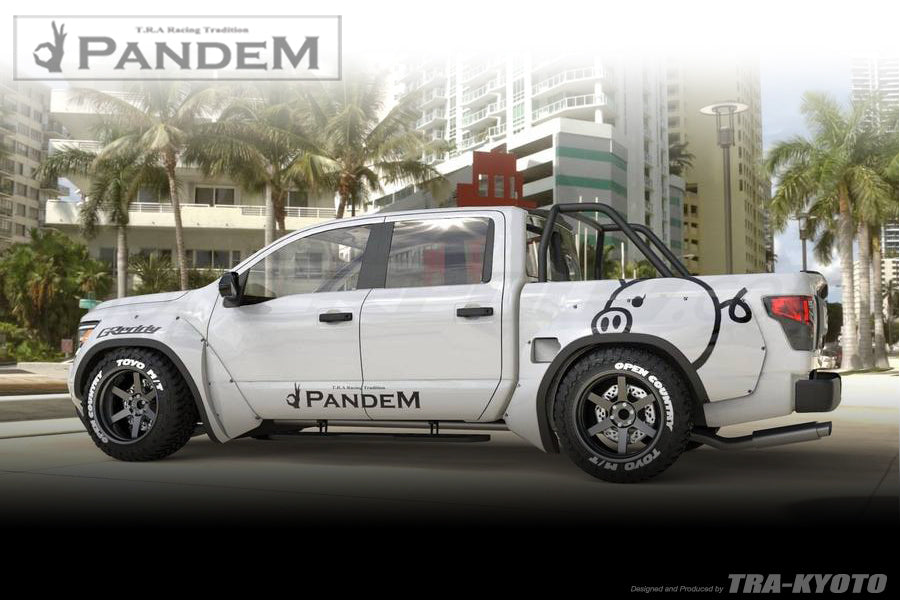 Pandem Titan Aero - Nissan Titan Pick-up