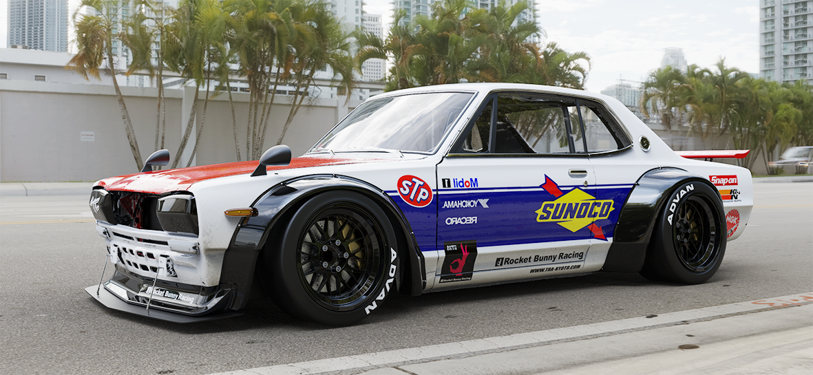 Pandem Aero (V1) (V2) - Nissan Hakosuka