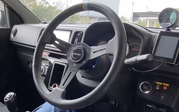 JDM GReddy Rapfix II Steering Wheel Quick Release or Hub Lock