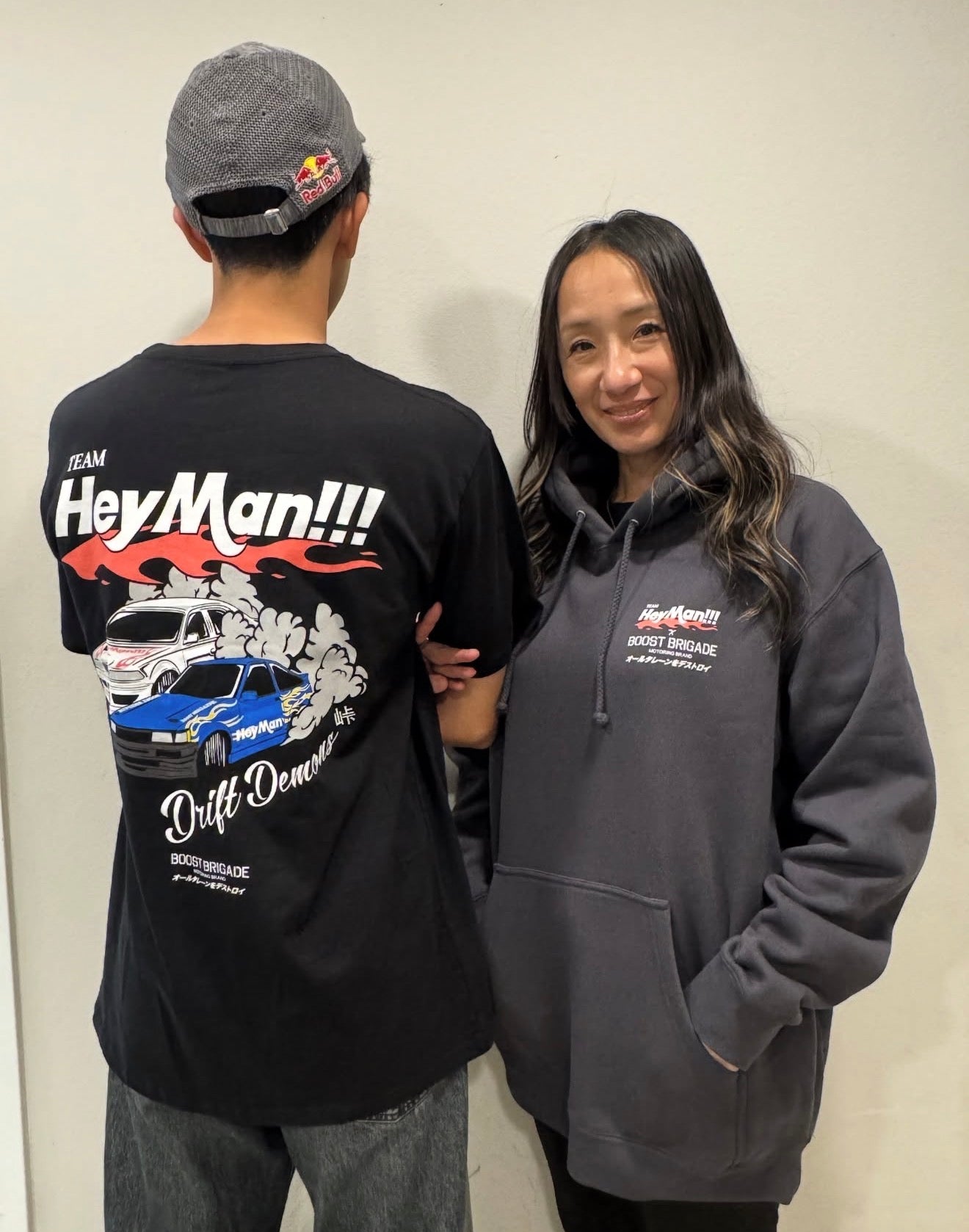 Boost Brigade X HeyMan Pull-over Hoodie - Asphalt