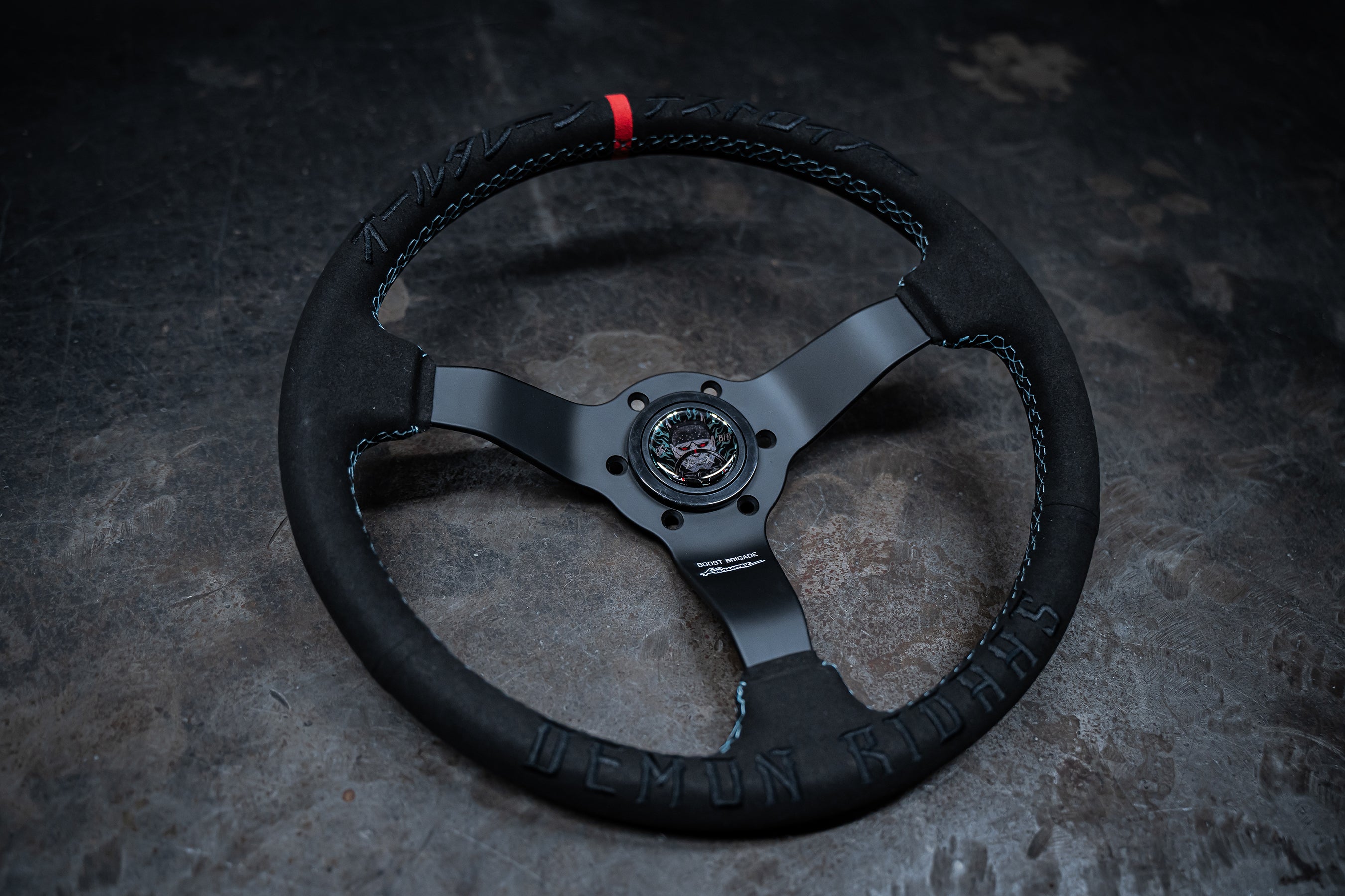 Boost Brigade x Karuma Demon Ridahs Steering Wheel - Limited Ed. 300pcs world-wide