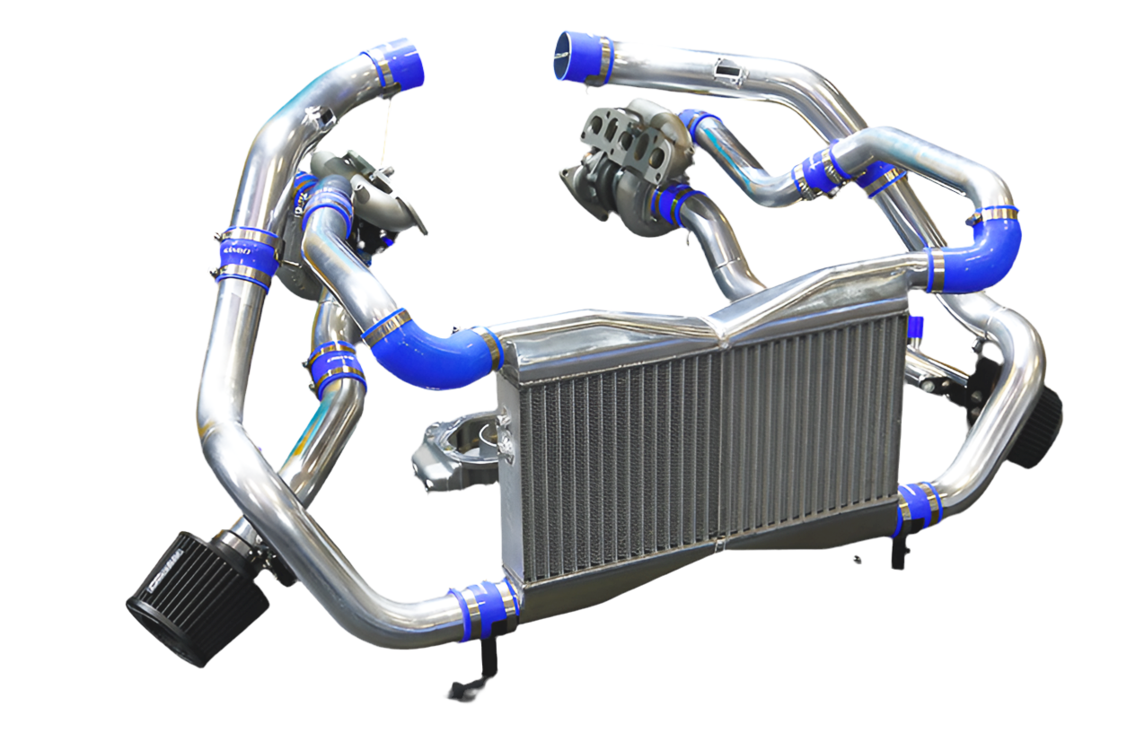TWIN TURBO KIT Z34 T517Z 8CM - 370Z - (11520097) TWIN TURBO KIT Z34 T517Z 8CM - 370Z - (11520097)