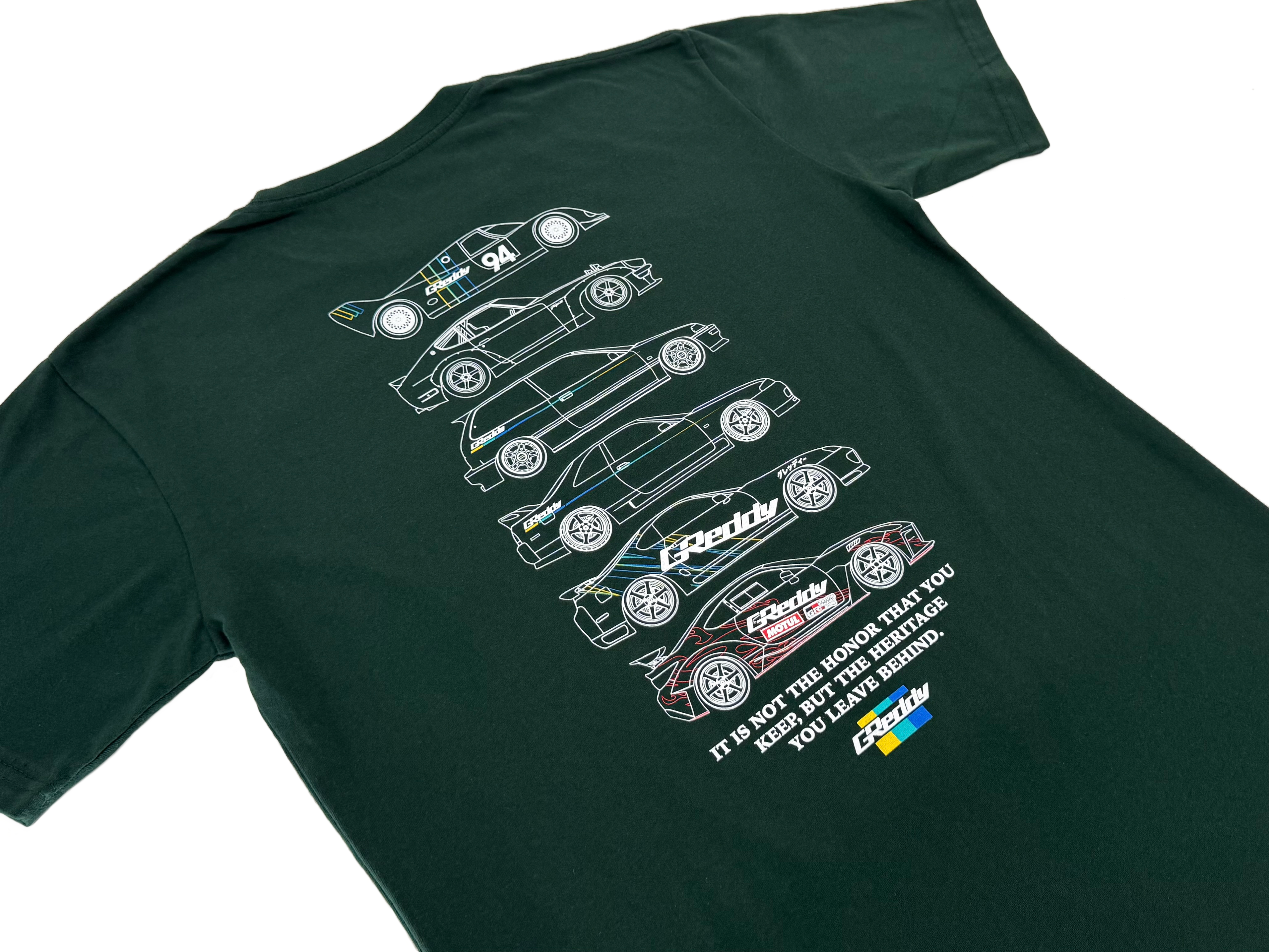 GReddy Heritage 4.0 Tee - Sports Green