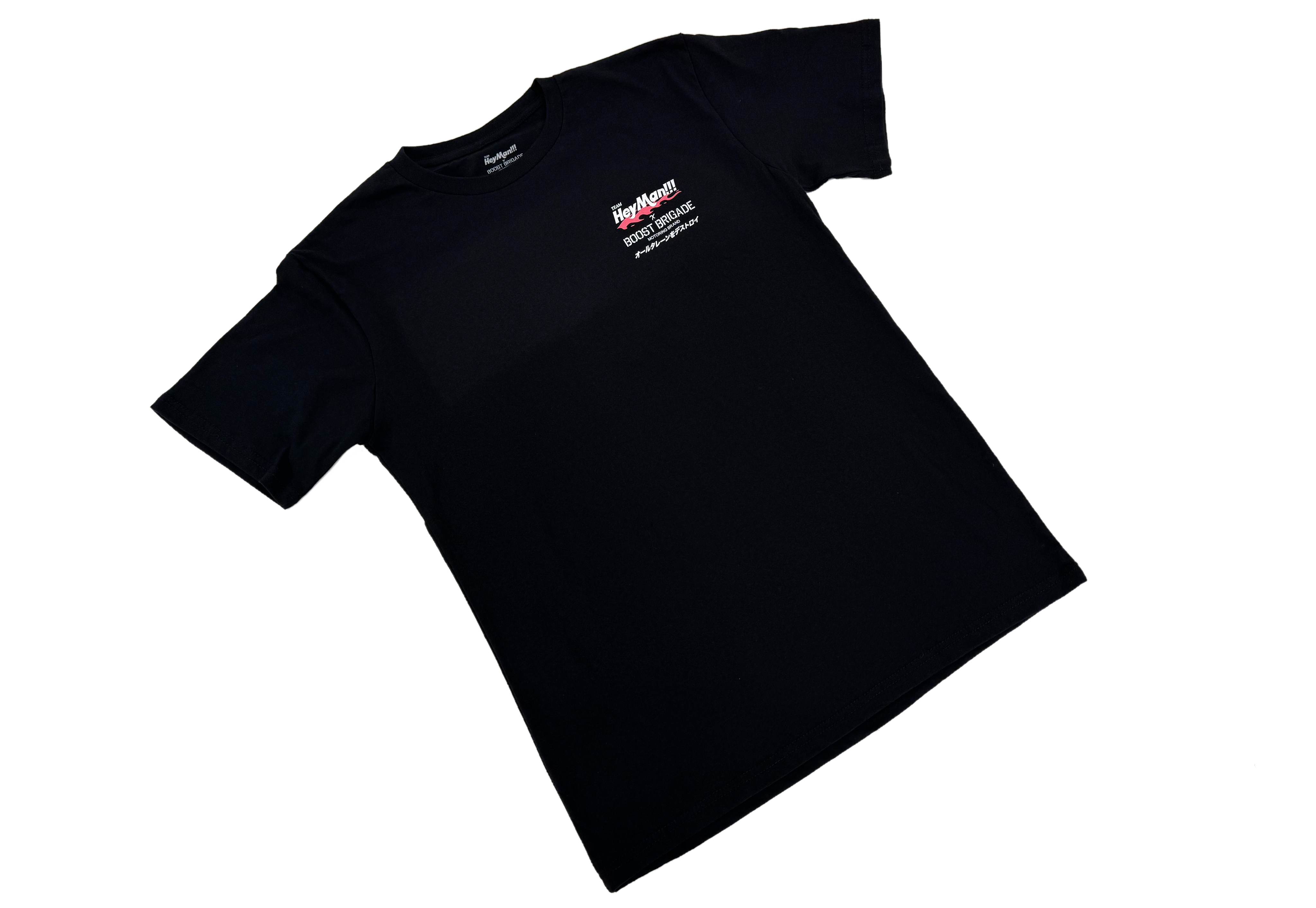 Boost Brigade X HeyMan Tee - Black
