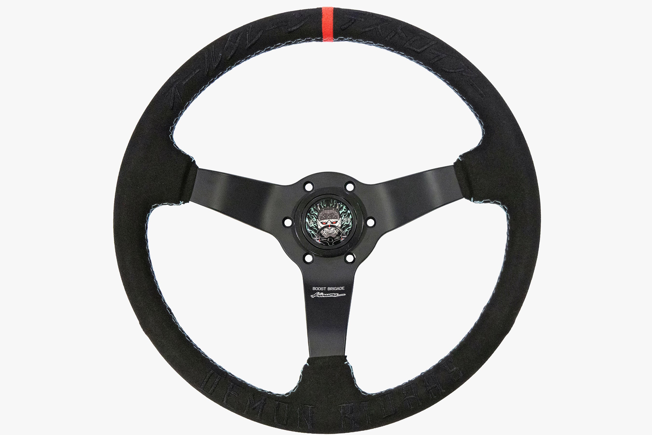 Boost Brigade x Karuma Demon Ridahs Steering Wheel - Limited Ed. 300pcs world-wide