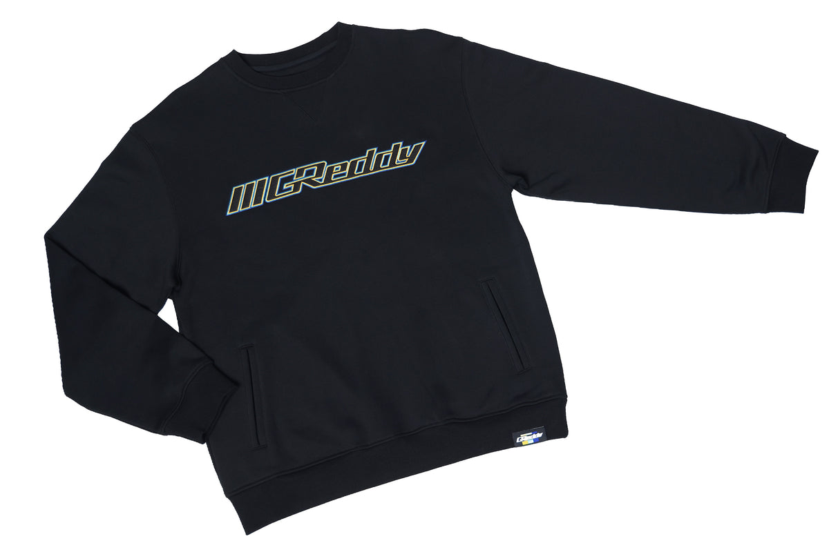 GReddy Slant Logo Crewneck - Black
