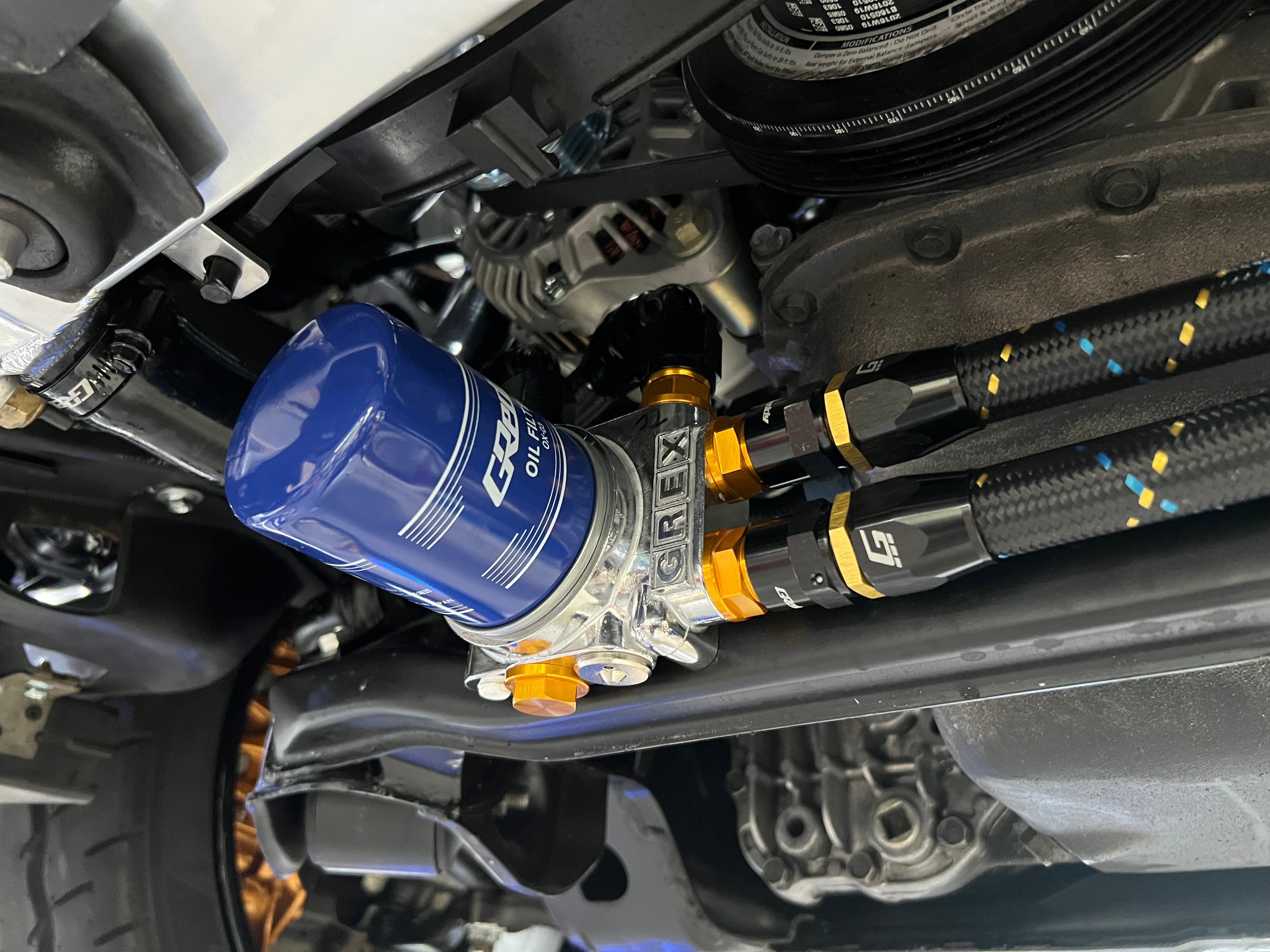 TYPE-I O/C FILTER RELOCATION ADAPTER, FILTER: 3/4-16UNF, 10AN - (12401114)