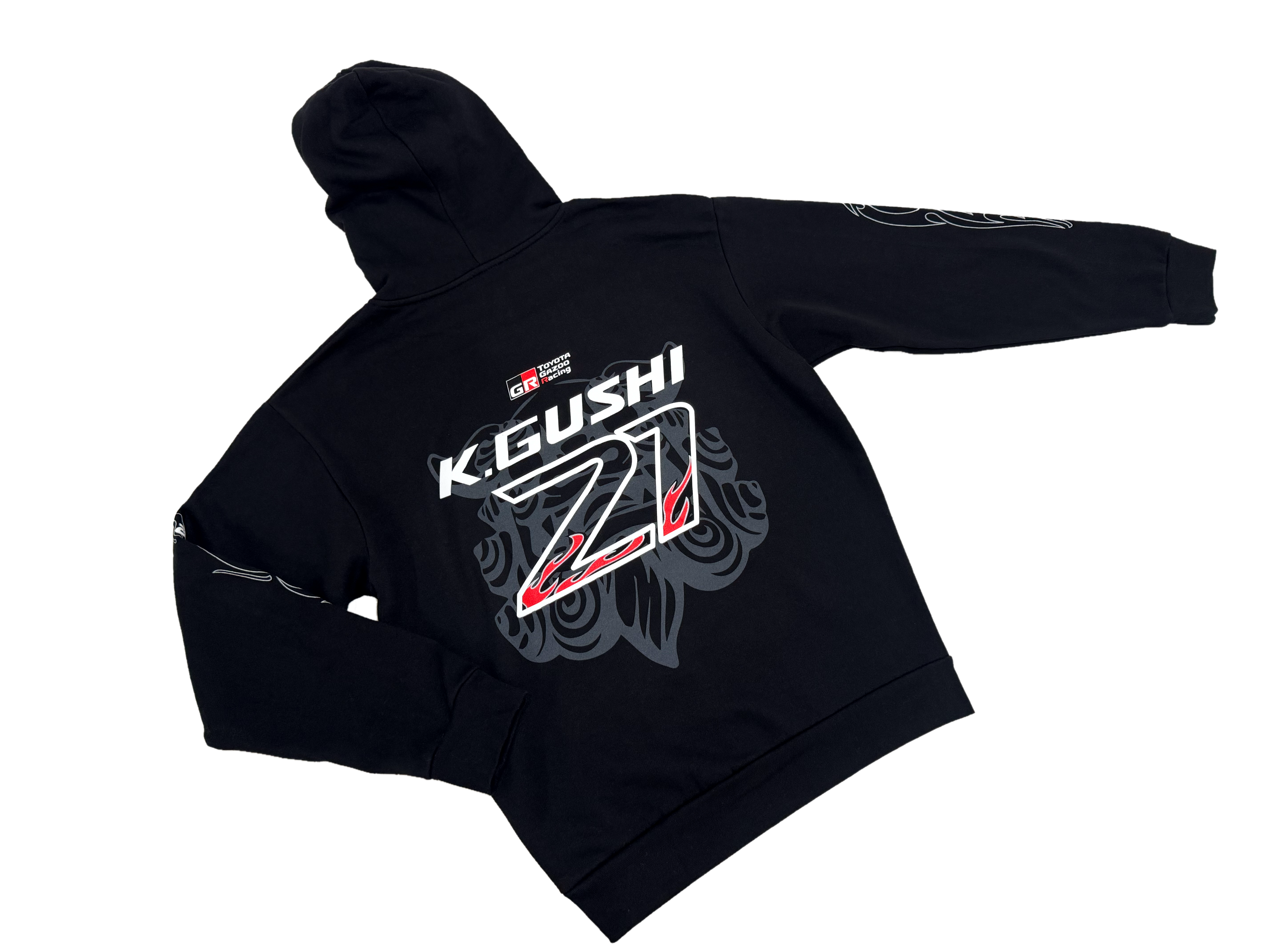 GReddy x Gushi LB2 Pullover Hoodie - Black