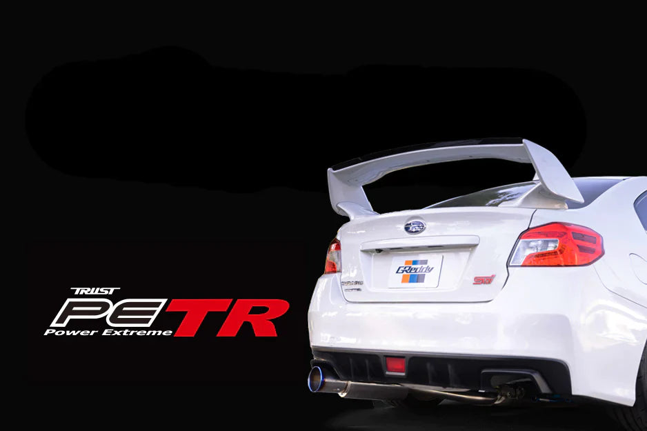 TRUST PE-TR Cat-back Exhaust Systems - application specific