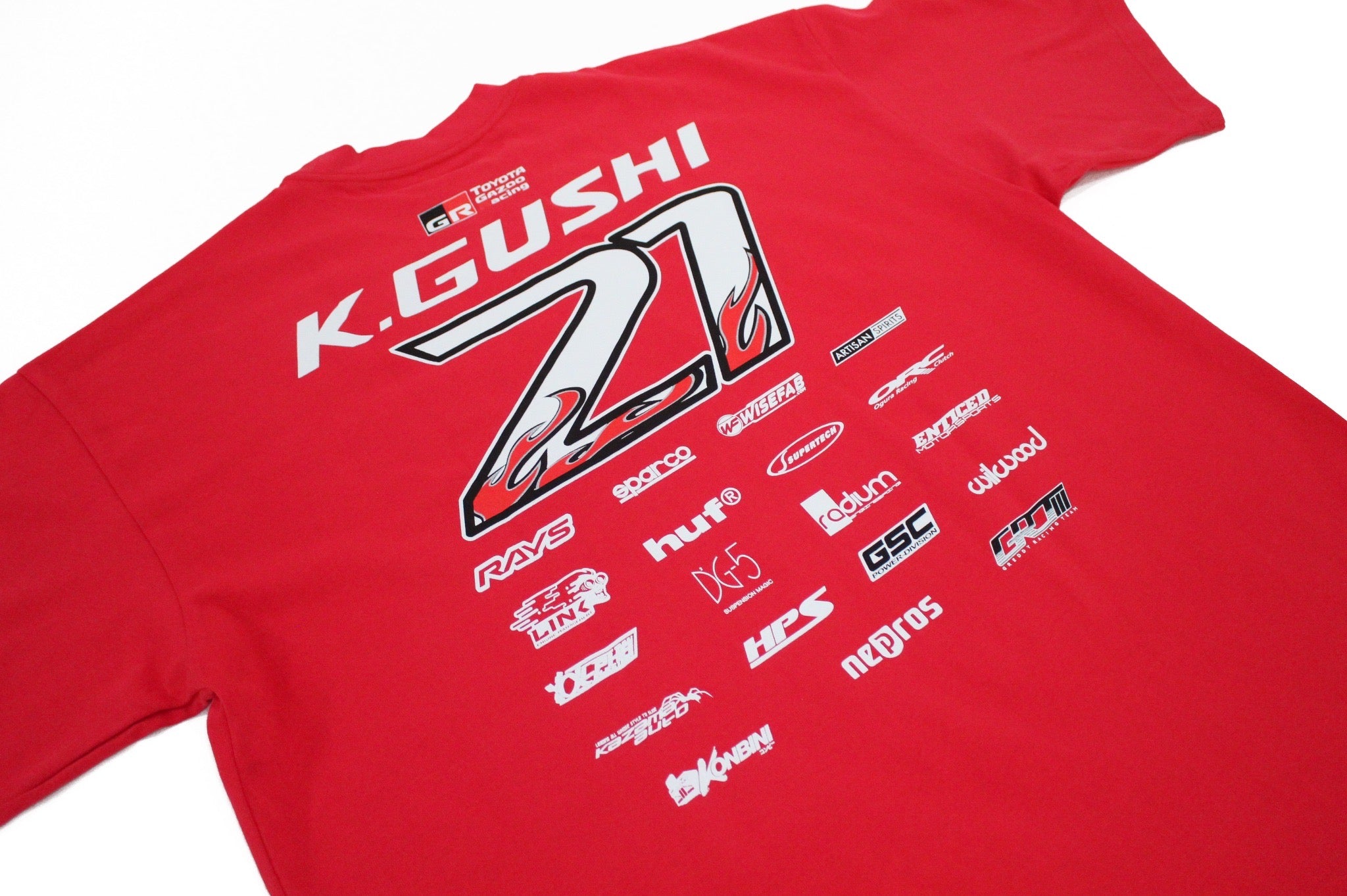 2025 K.Gushi Team (Boxy Fit) Tee(s)  - Red