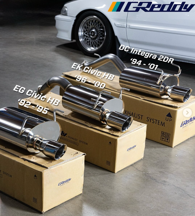 GReddy Supreme-SP Axle-Back Systems - classic Honda/Acura applications - FREE SHIPPING!