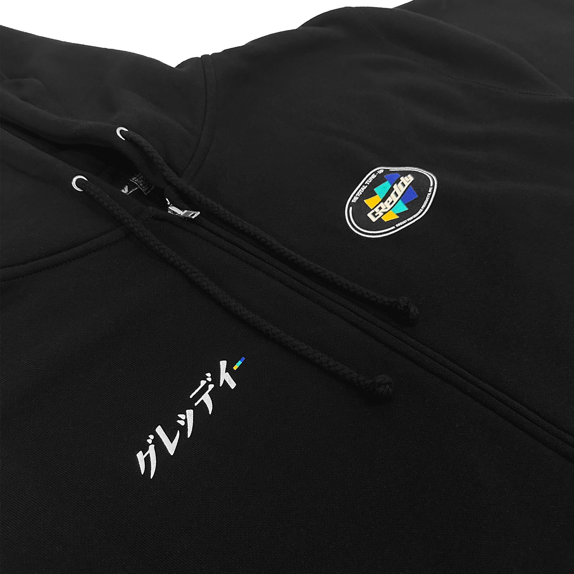 GReddy Total Tune-Up Zip Hood - Black