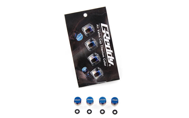 GREDDY AIR VALVE STEM CAP (TI) - (18001996)
