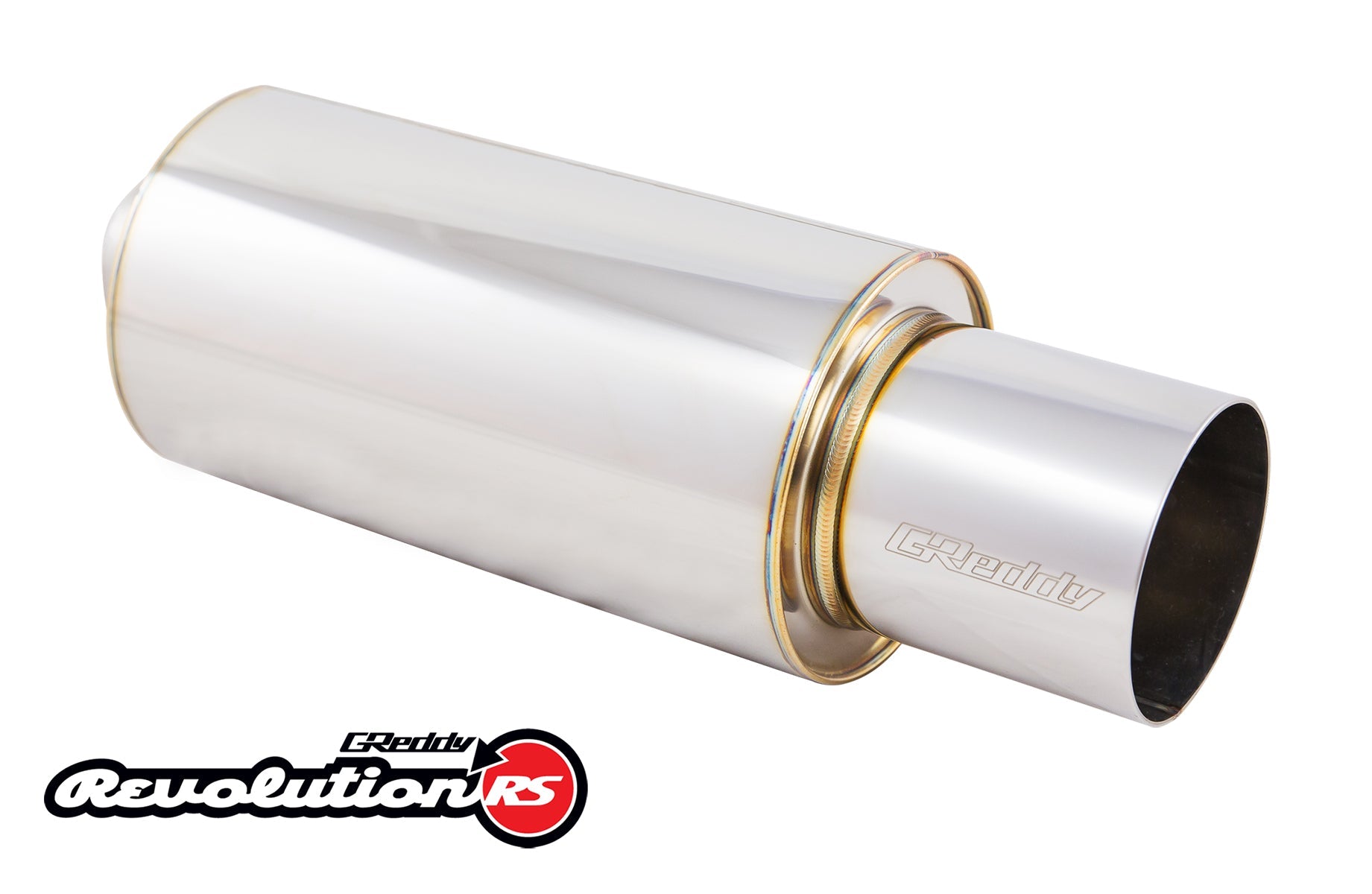 REVOLUTION UNIVERSAL MUFFLER 2.5"-WELDED TIP - (11001125)