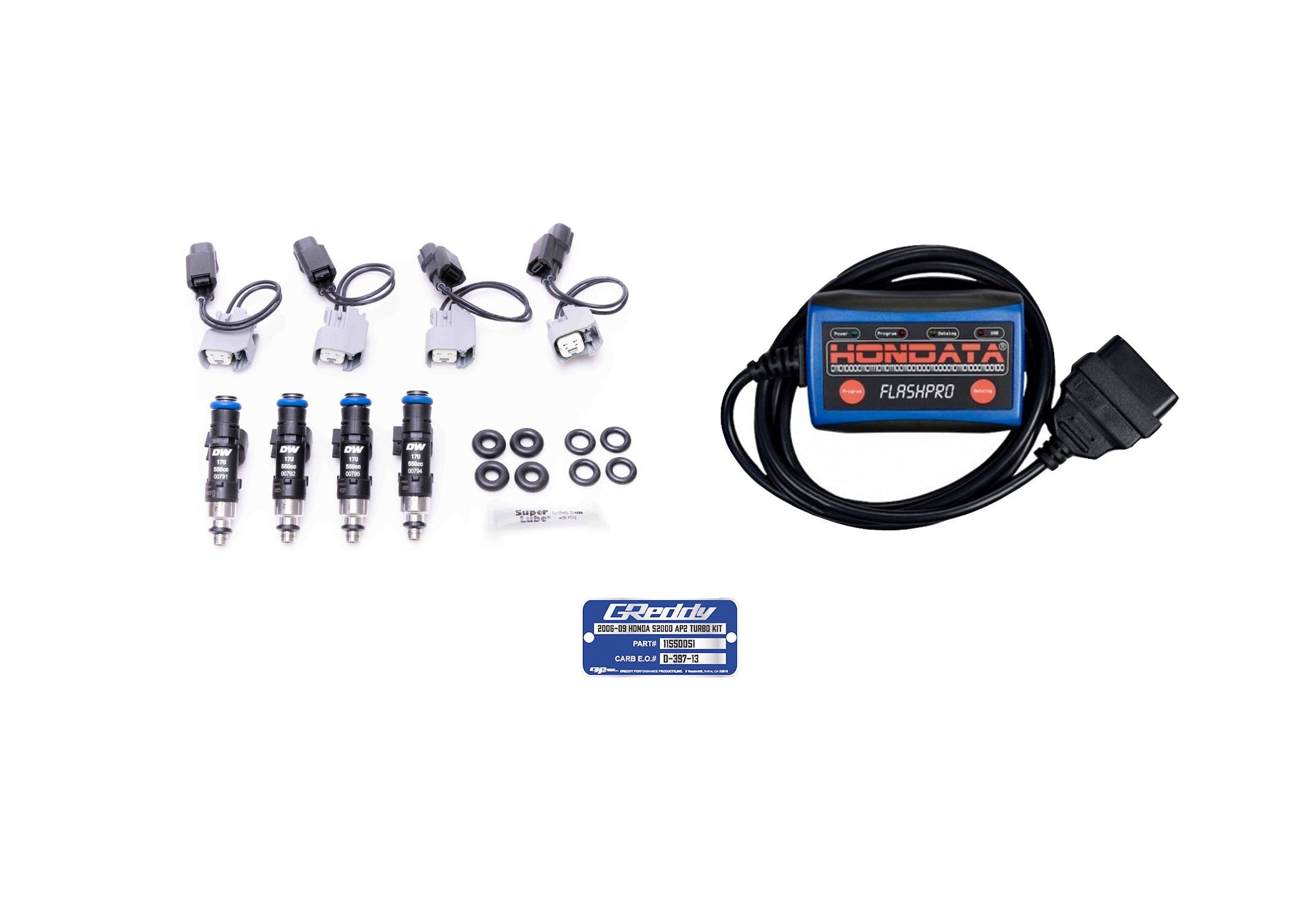 GReddy Bolt-On CARB Legal Turbo Kit | 2006-2009 Honda S2000 (11550051)