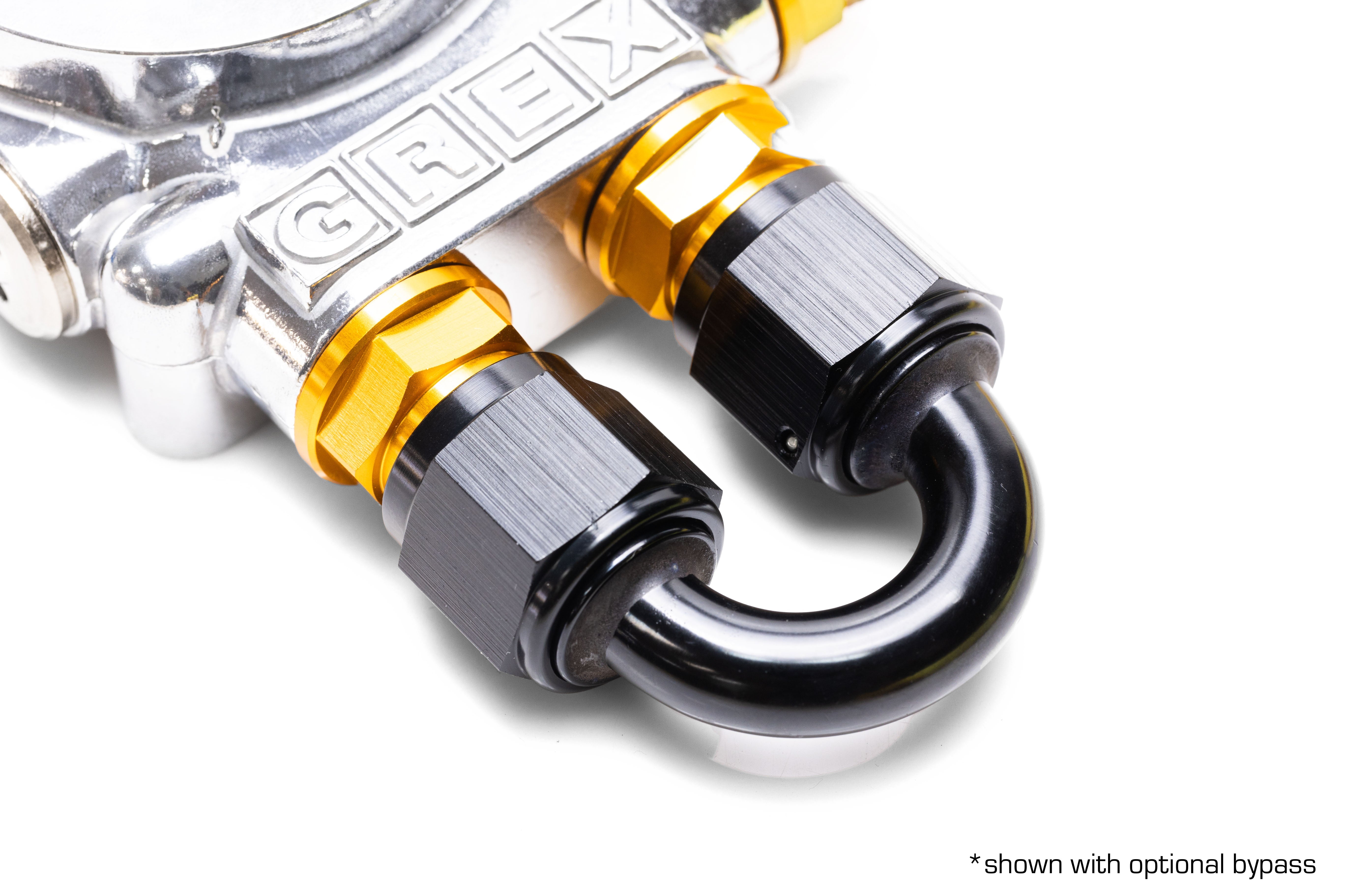 GReddy Oil Cooler Filter Block Adapter Type-I - Remote Filter ( & Optional Bypass Tube )