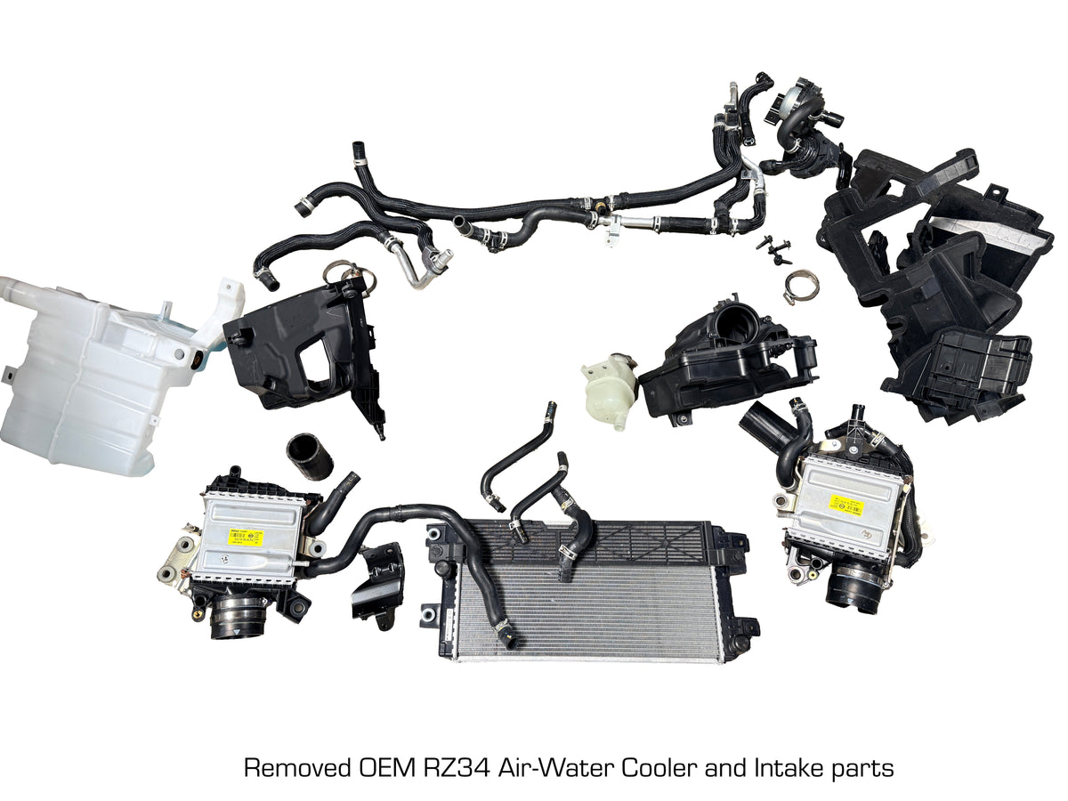 GREDDY INTERCOOLER KIT NISSAN Z  RZ34 AIR TO AIR TYPE-29 - (12020227 12020228)