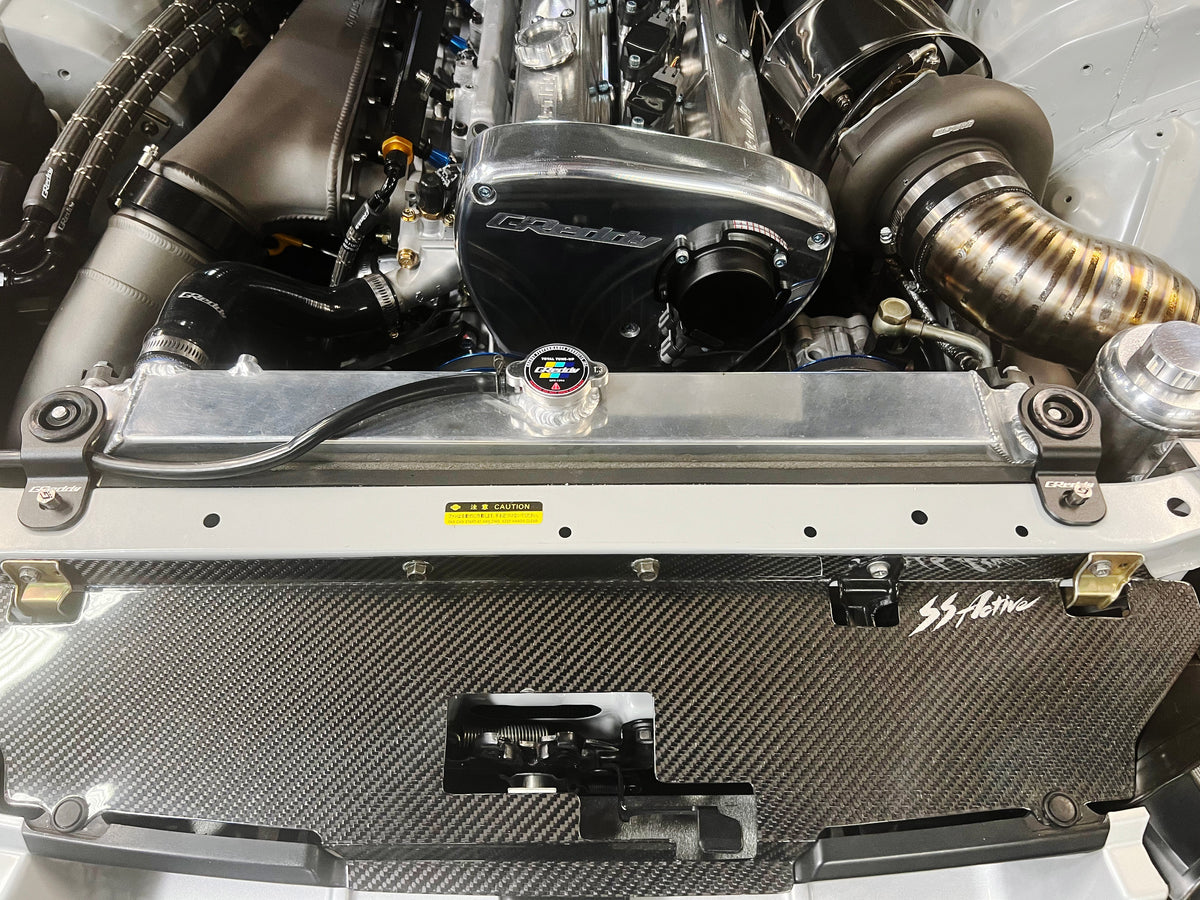 ALUMINUM RADIATOR TW-R BCNR33 SKYLINE GT-R RB26DETT - (12023803)