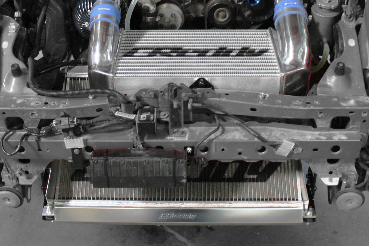 GREDDY V-MOUNT INTERCOOLER / RADIATOR KIT FD3S Ver. 2 STANDARD KIT